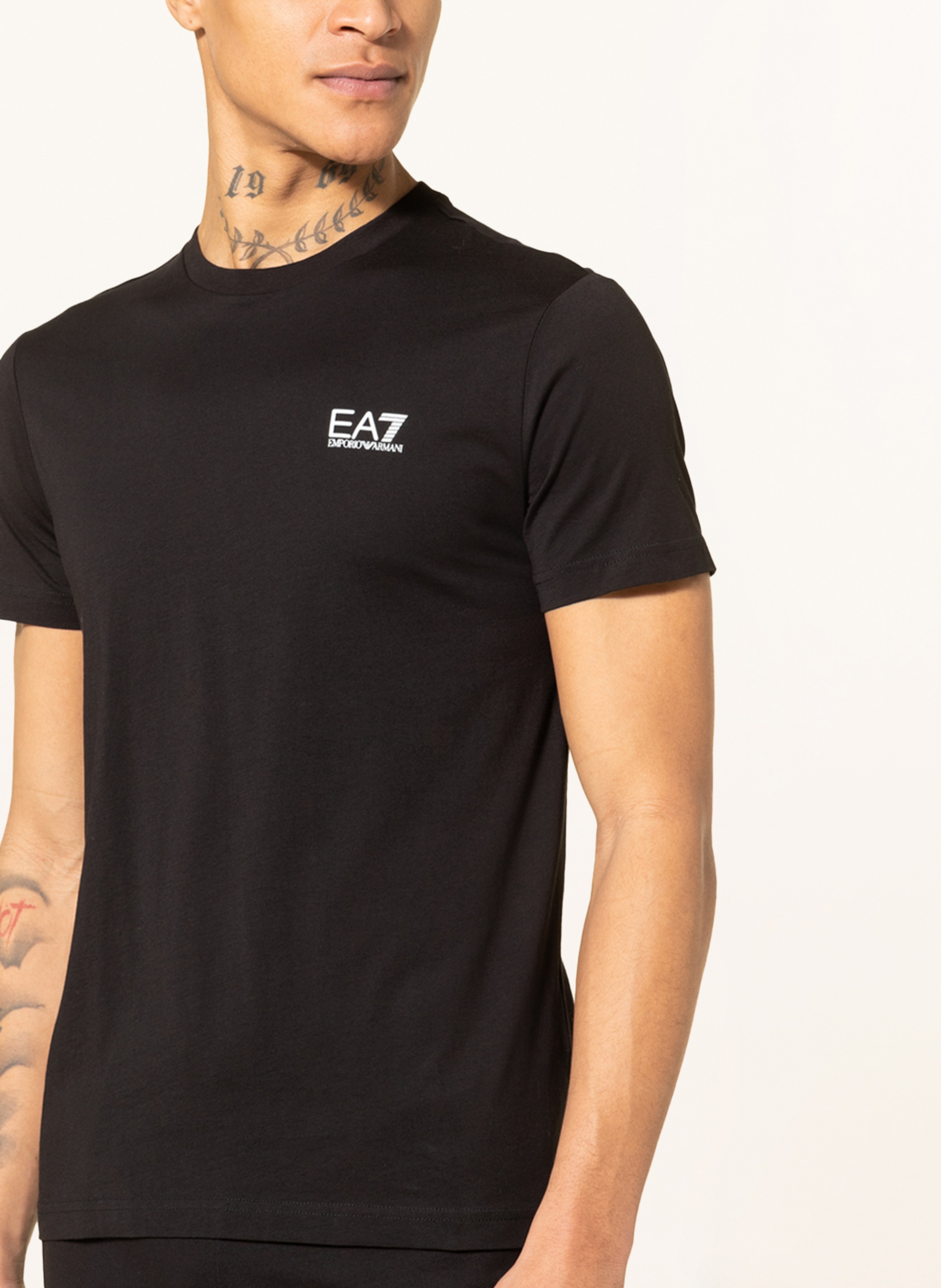 Thumbnail - ea7 Emporio Armani T-Shirt schwarz