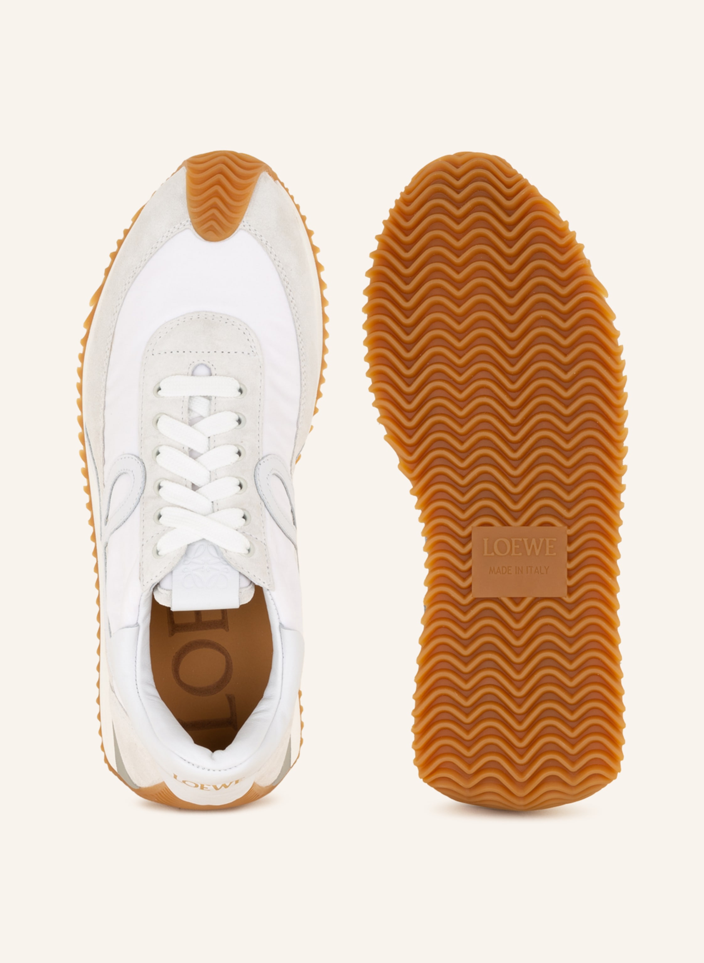 Thumbnail - Loewe Sneaker Flow Runner weiss