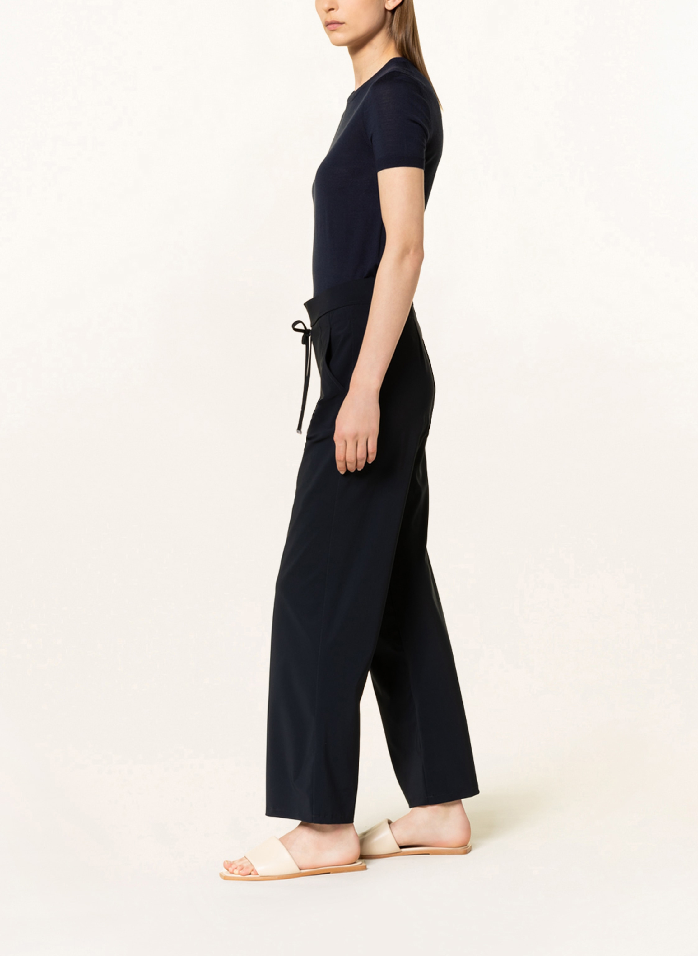 Thumbnail - Raffaello Rossi Jerseyhose Candice Im Jogging-Stil blau