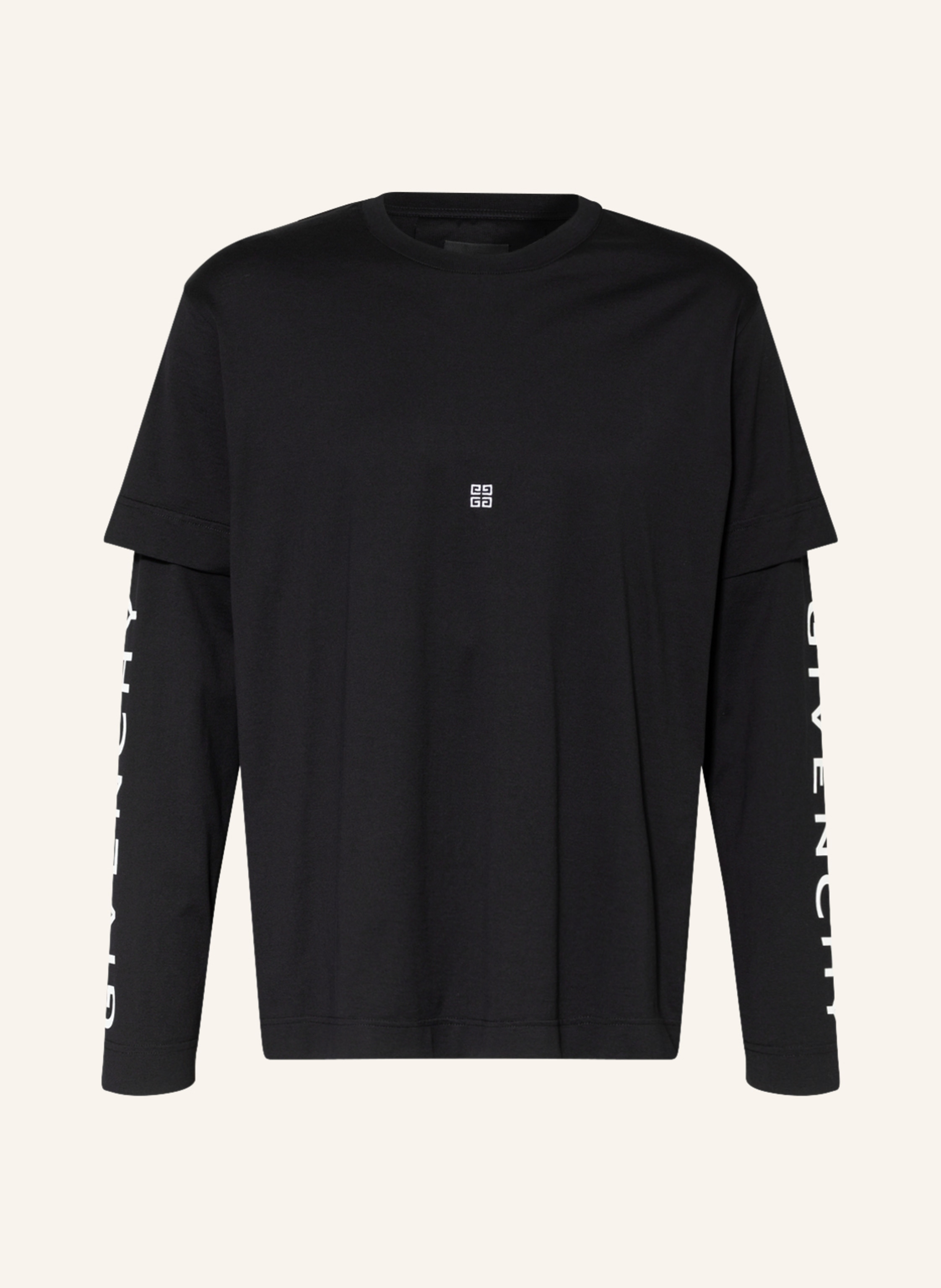 Off white black 2025 long sleeve shirt