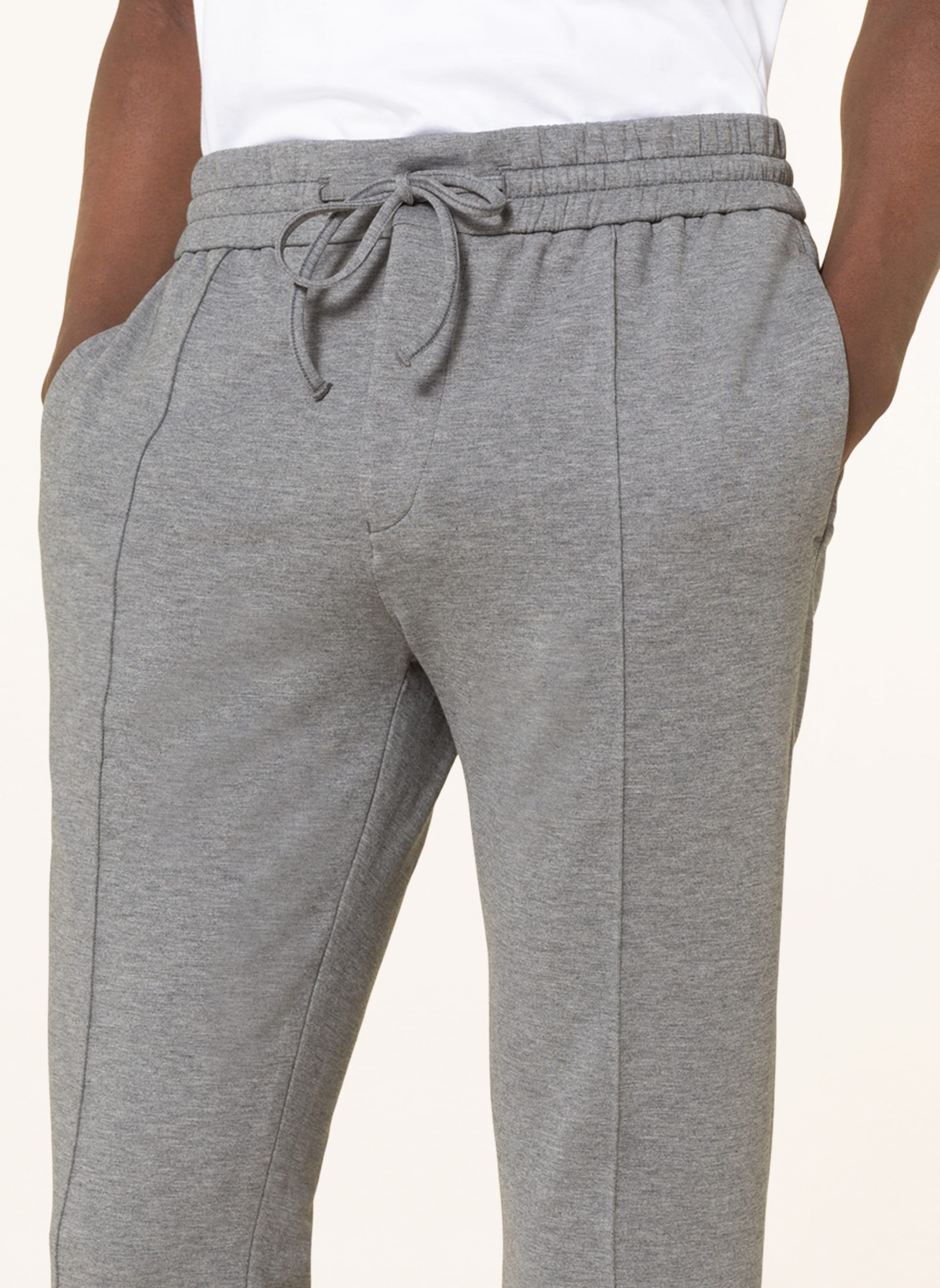 Thumbnail - Stefan Brandt Hose Im Jogging-Stil grau
