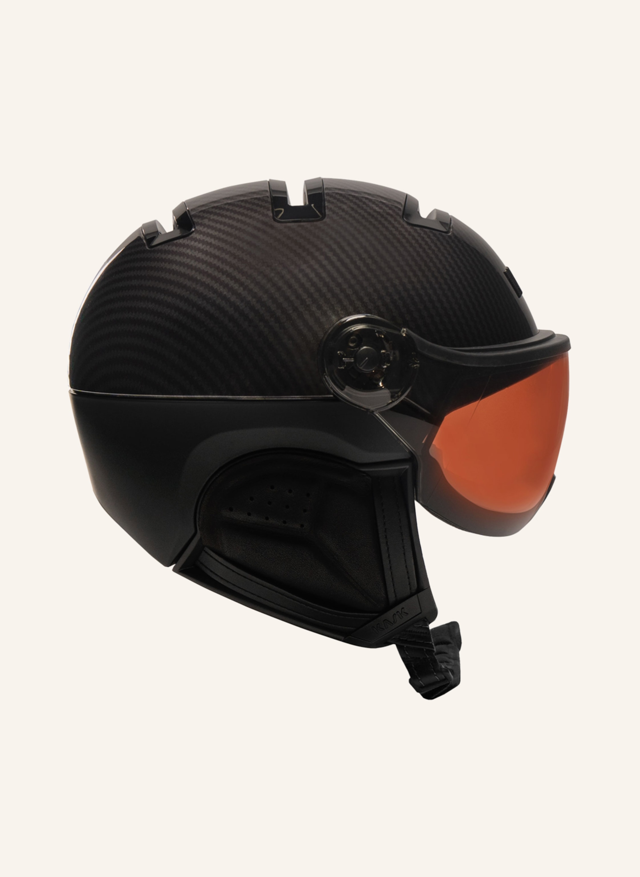 Thumbnail - Kask Skihelm Elite Mit Visier schwarz