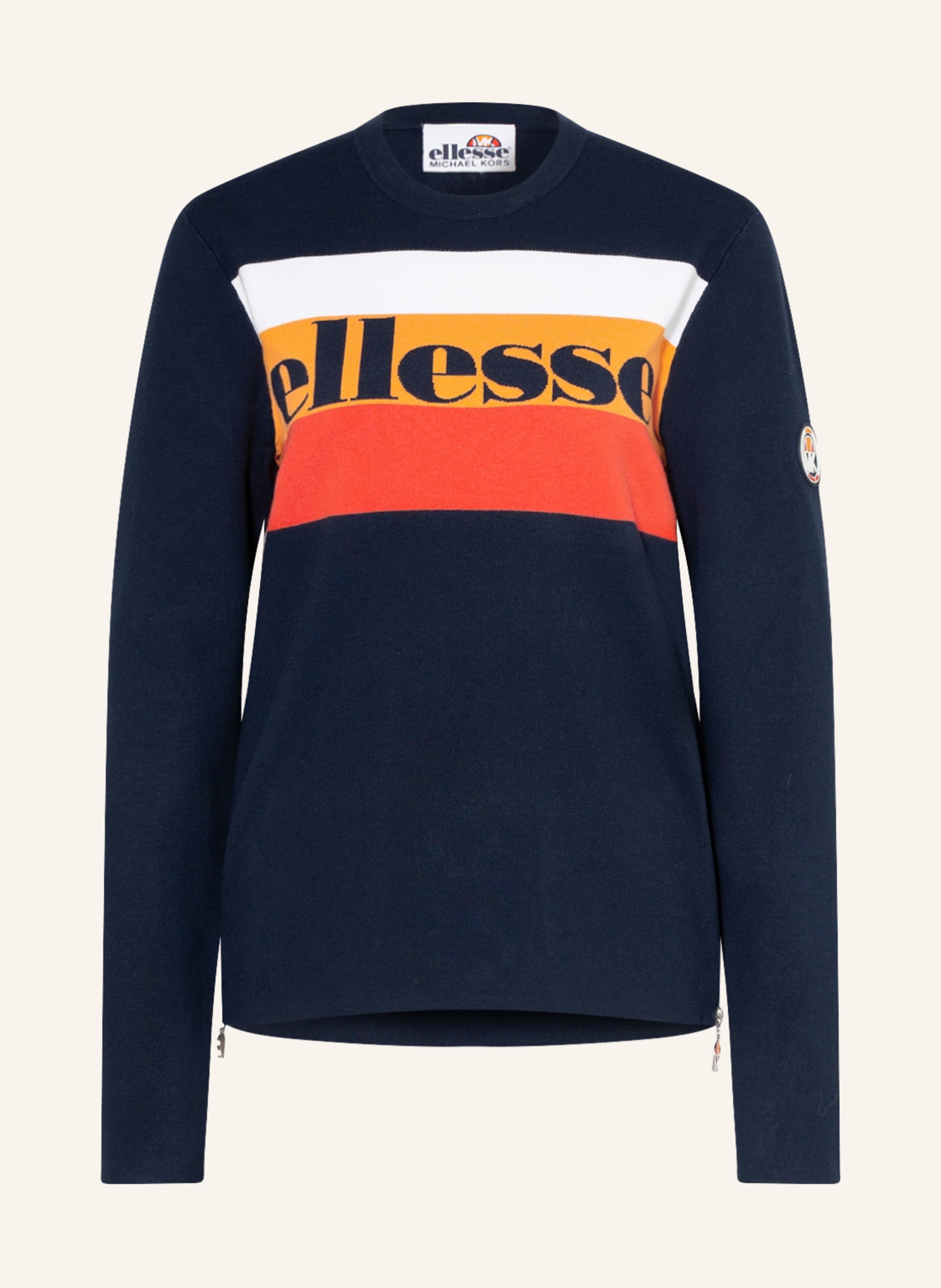 MICHAEL KORS Sweatshirt in dark blue/ orange/ red | Breuninger