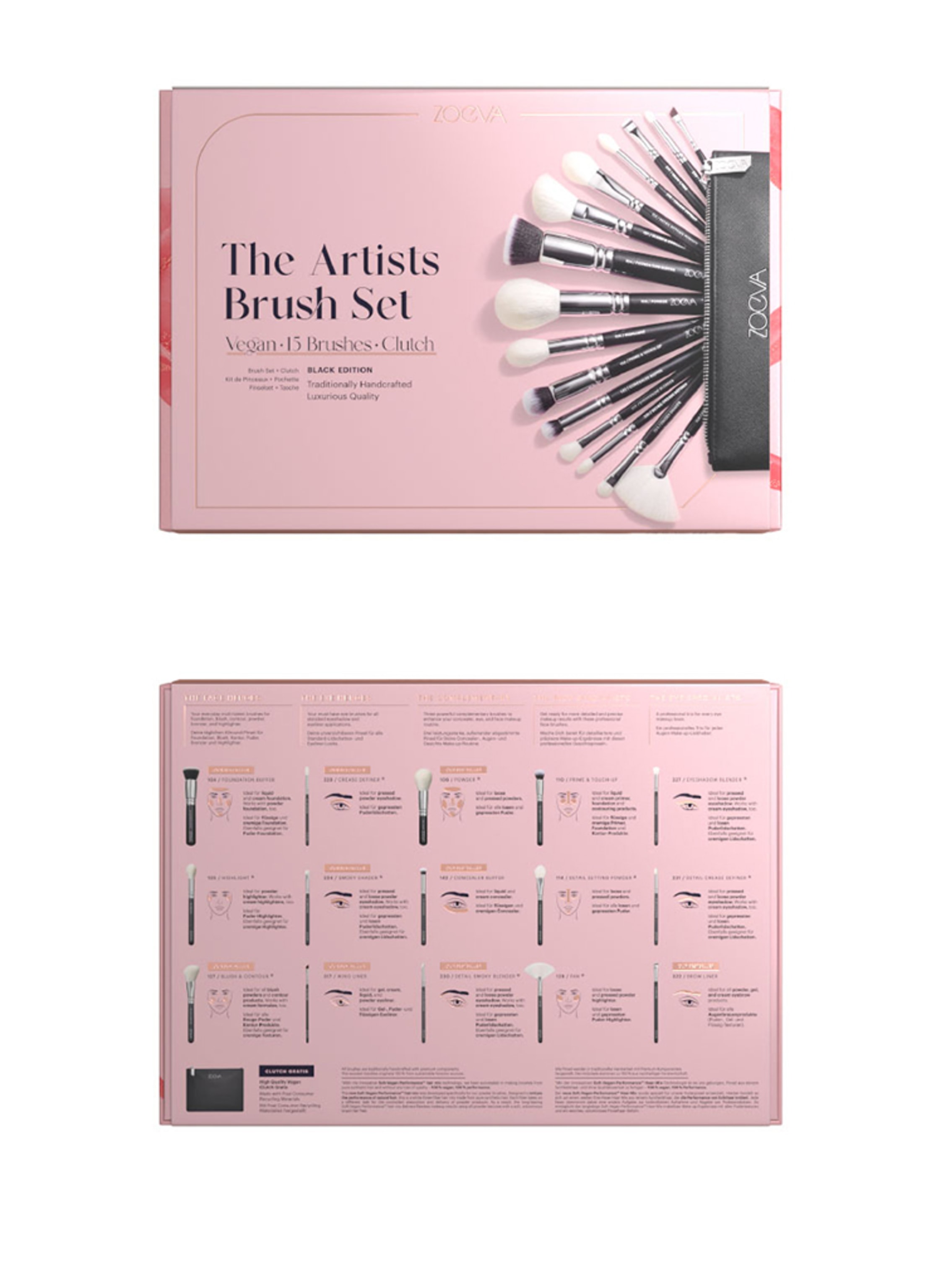 Thumbnail - Zoeva The Artists Pinsel-Set