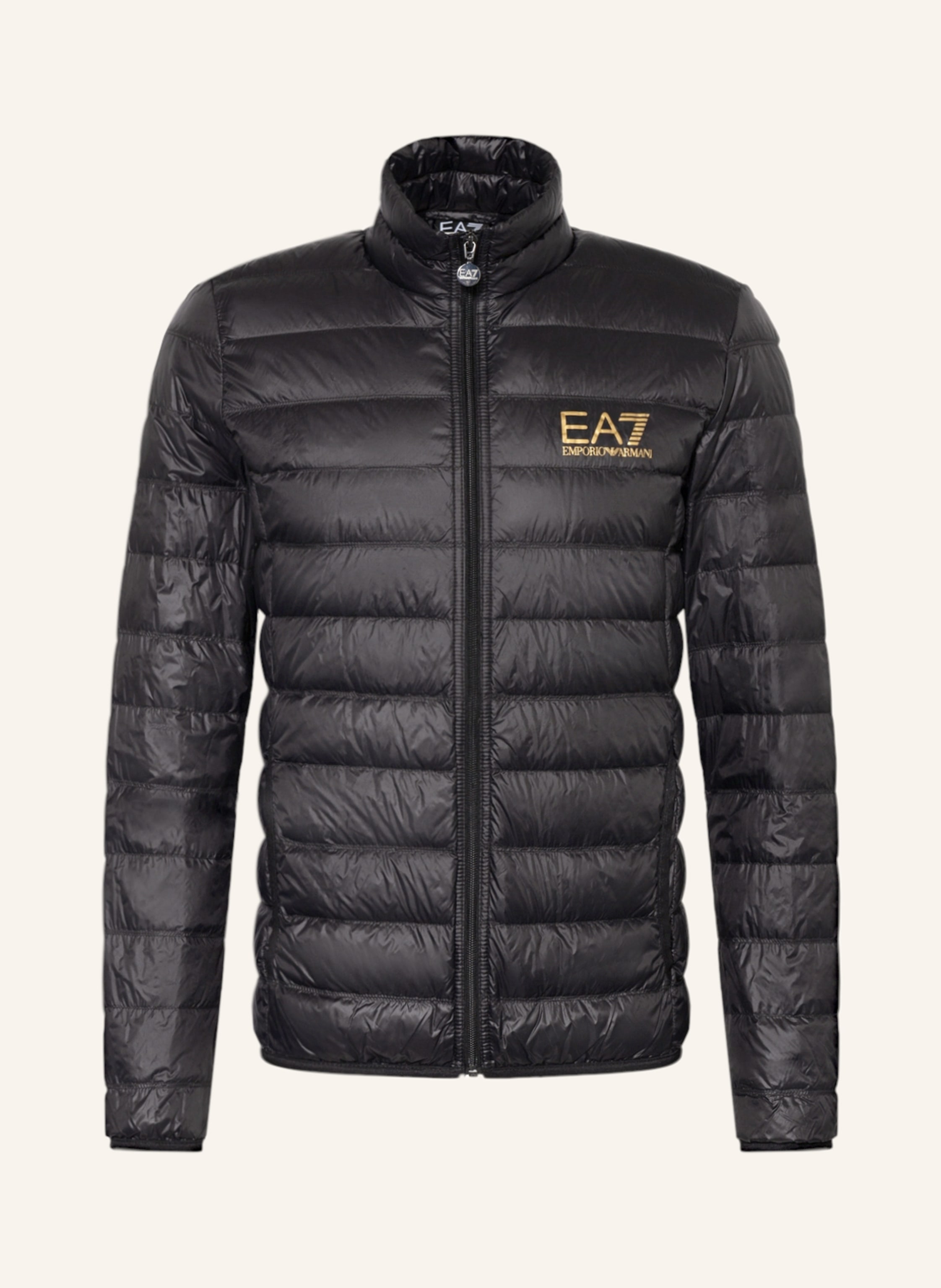 EA7 EMPORIO ARMANI Lightweight down jacket in black
