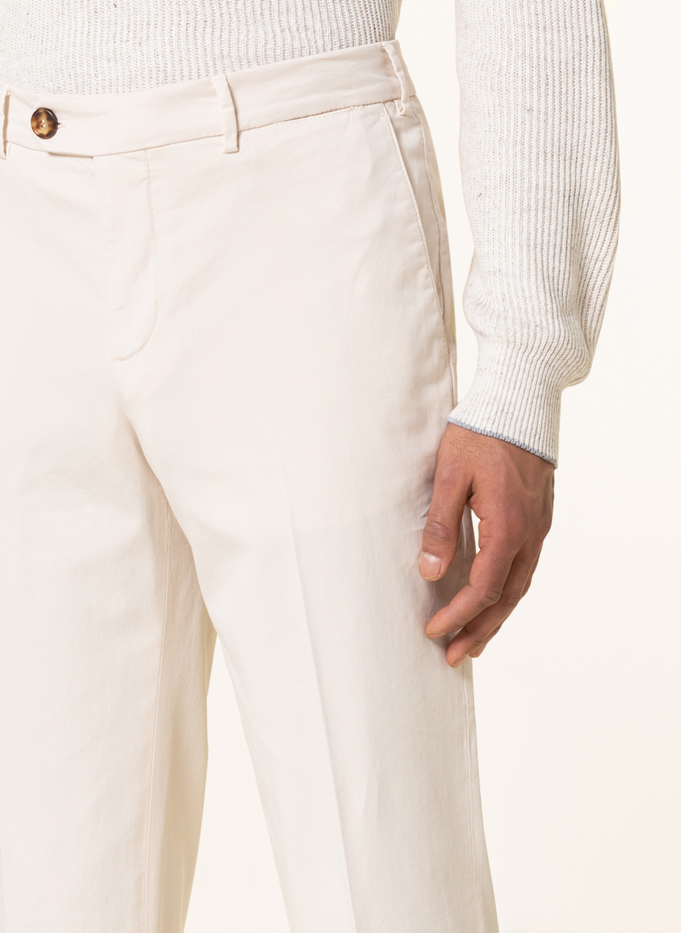 Thumbnail - Brunello Cucinelli Chino weiss