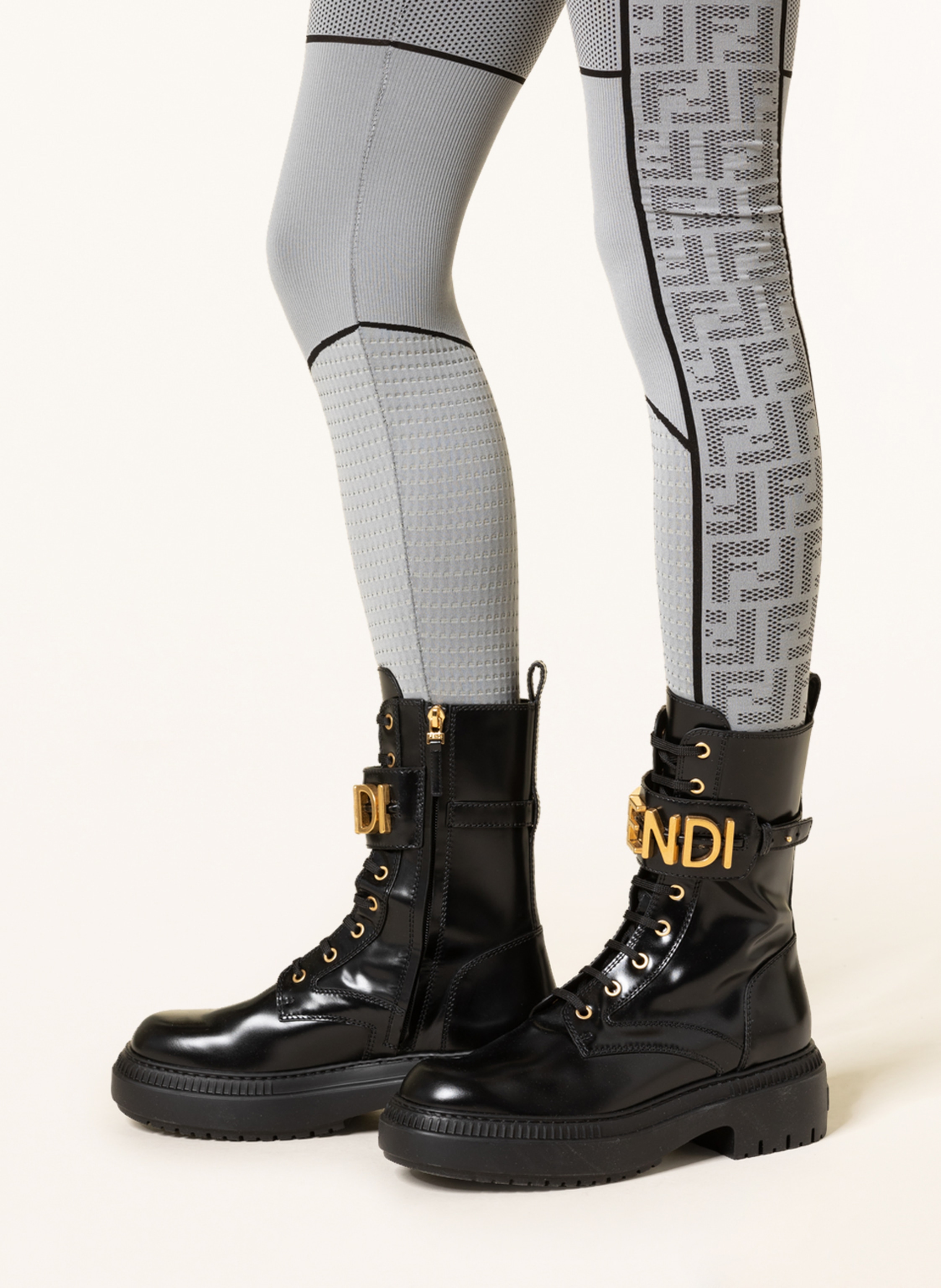 Fendi Funktionswäsche-Hose grau – Bild 2
