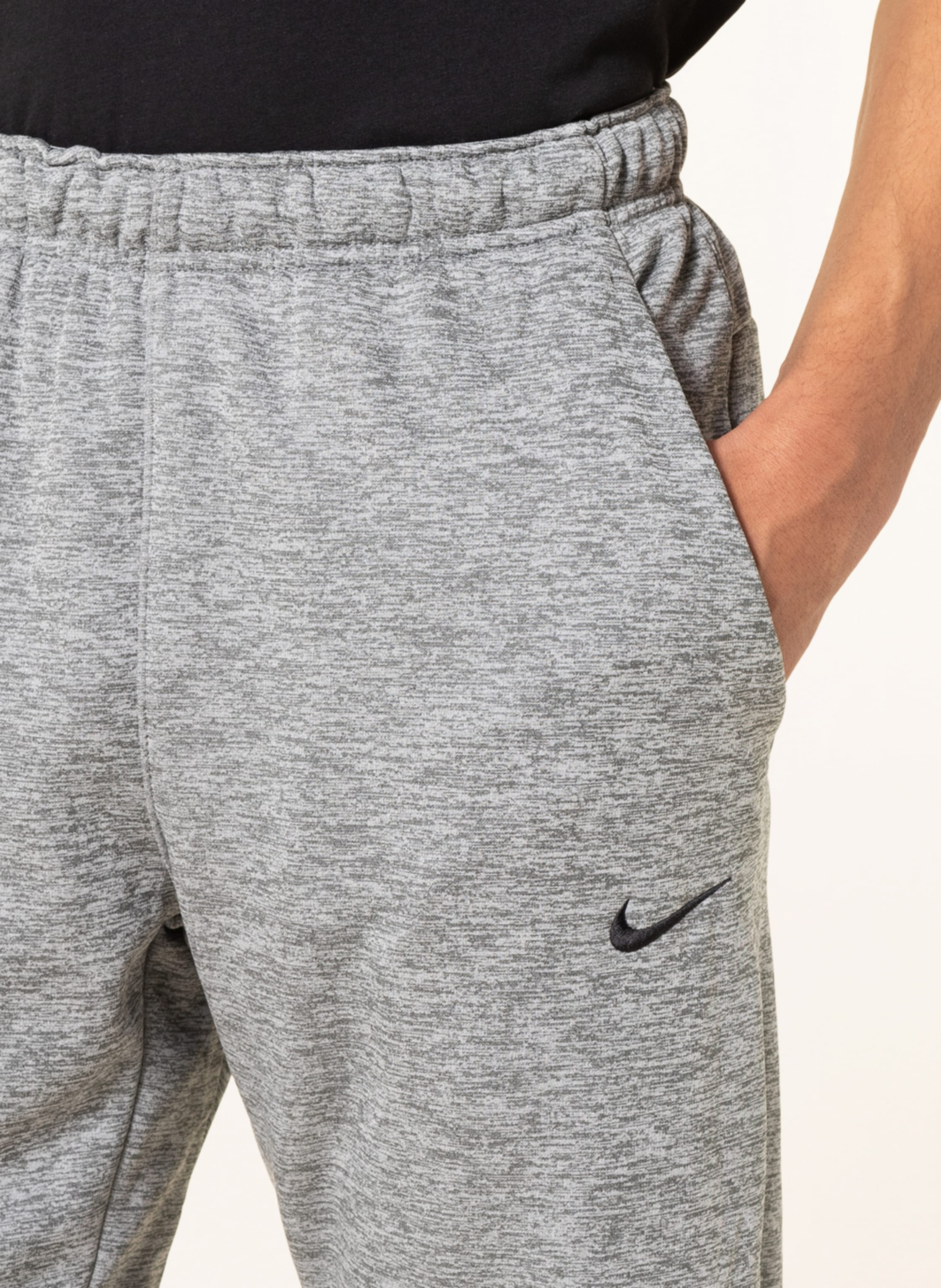 Thumbnail - Nike Trainingshose Therma Fit grau