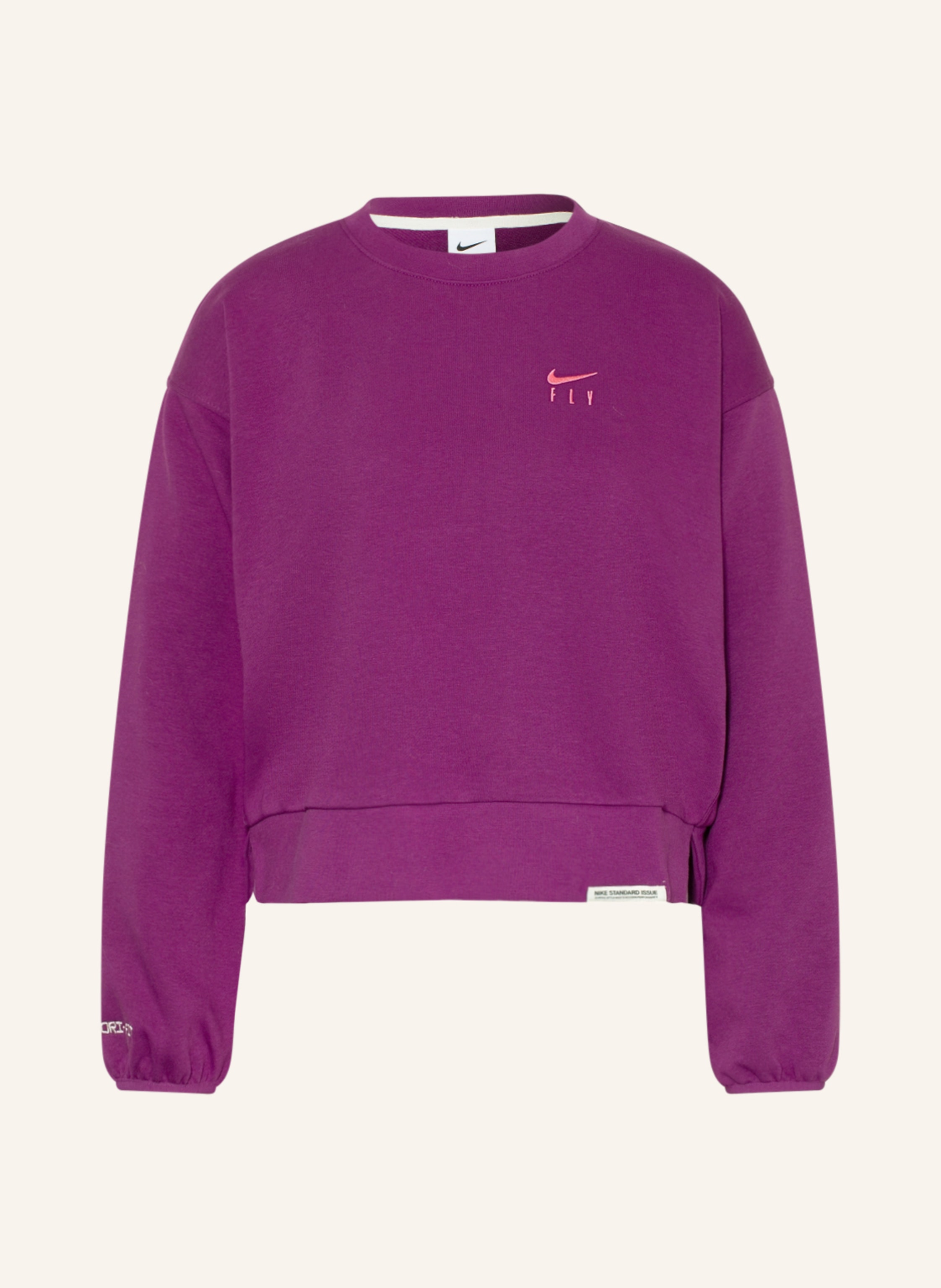 Nike Cropped sweatshirt in fuchsia | Breuninger