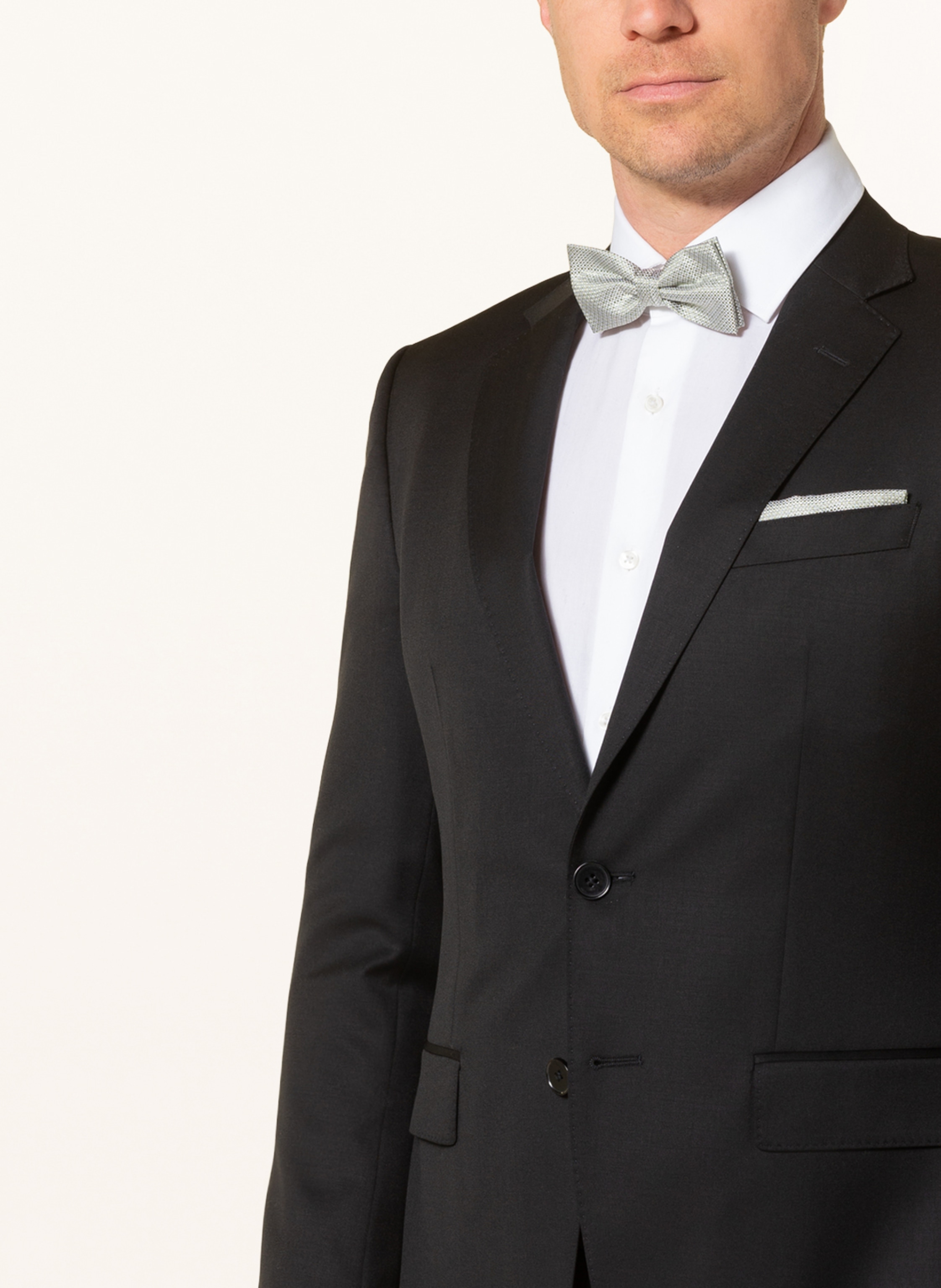 Thumbnail - Prince Bowtie Set: Fliege Und Einstecktuch gruen