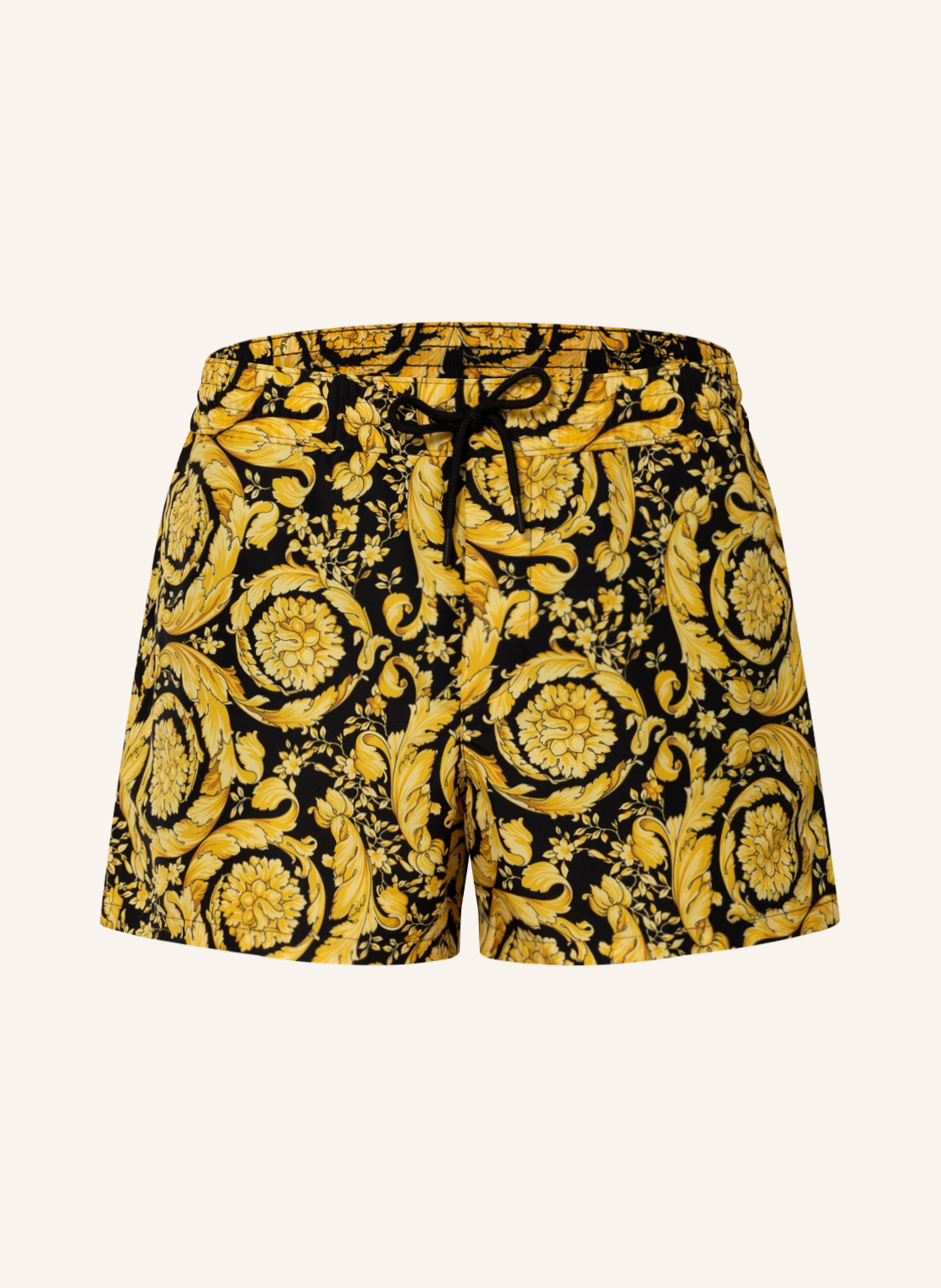 Penélope Injerto Productos lácteos VERSACE Swim shorts in dark yellow/ black | Breuninger