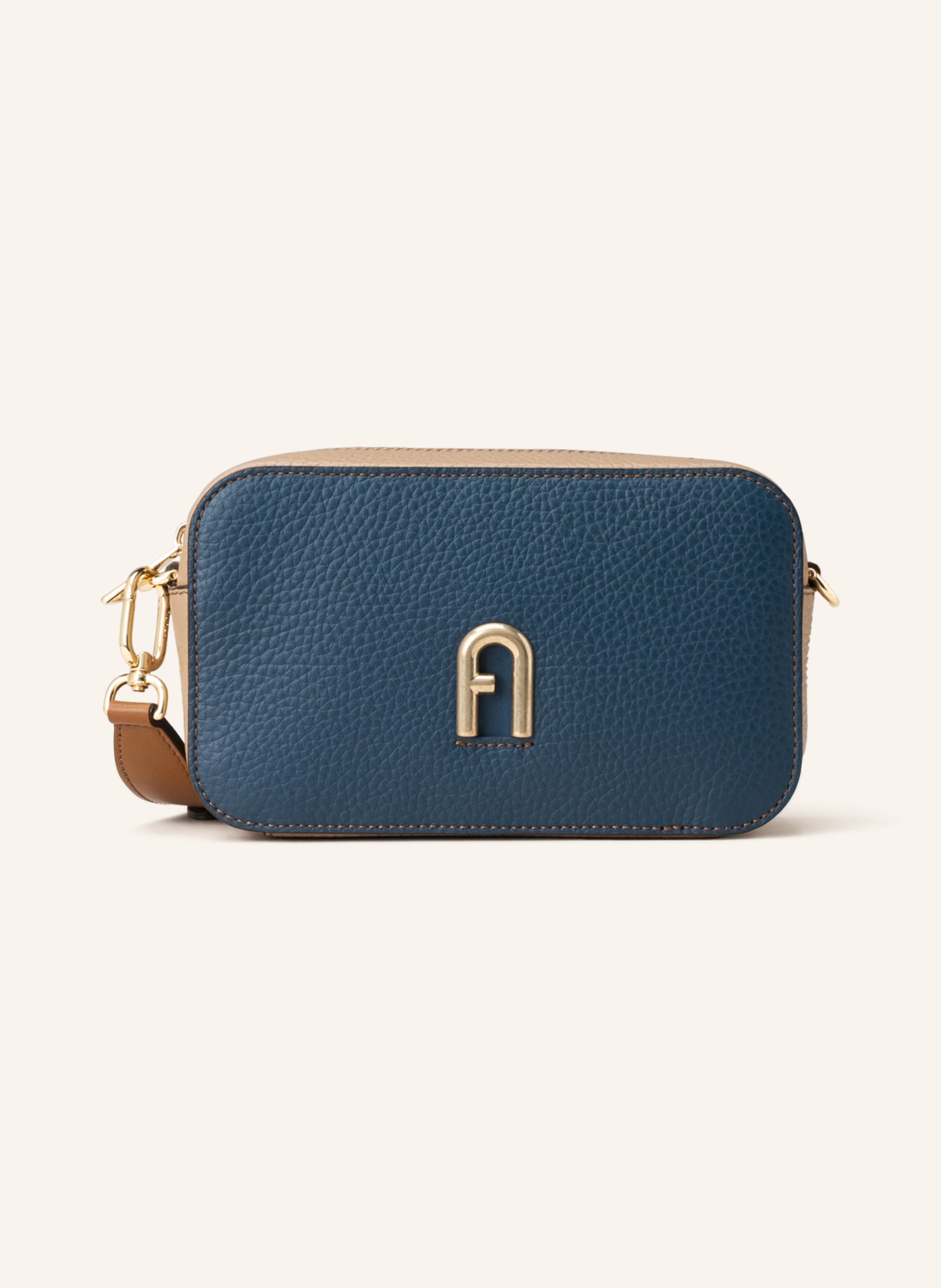 FURLA Crossbody bag PRIMULA MINI in dark blue/ light brown Buy Online