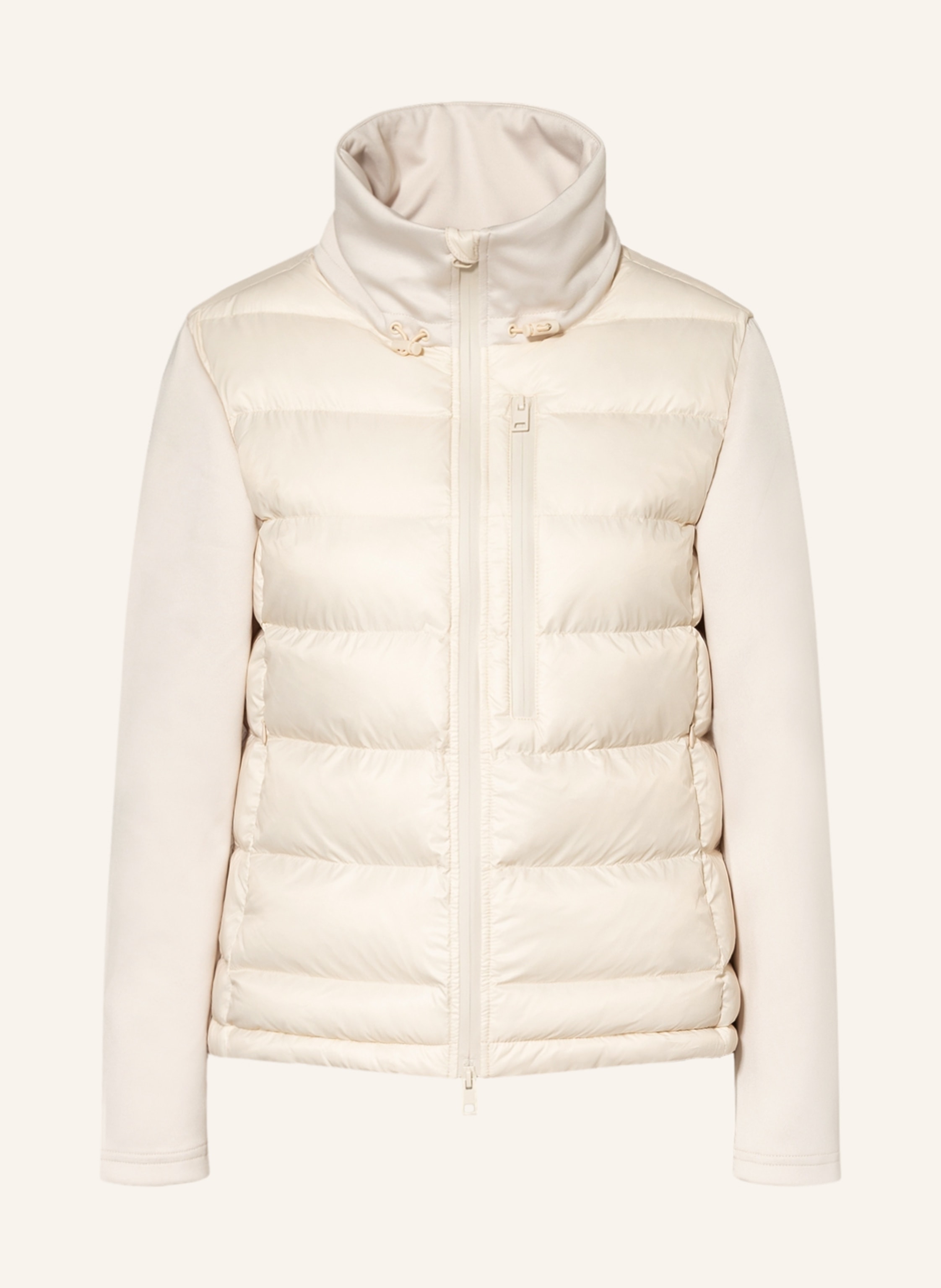 darling harbour Quilted jacket with SORONA®AURA insulation in ecru ...