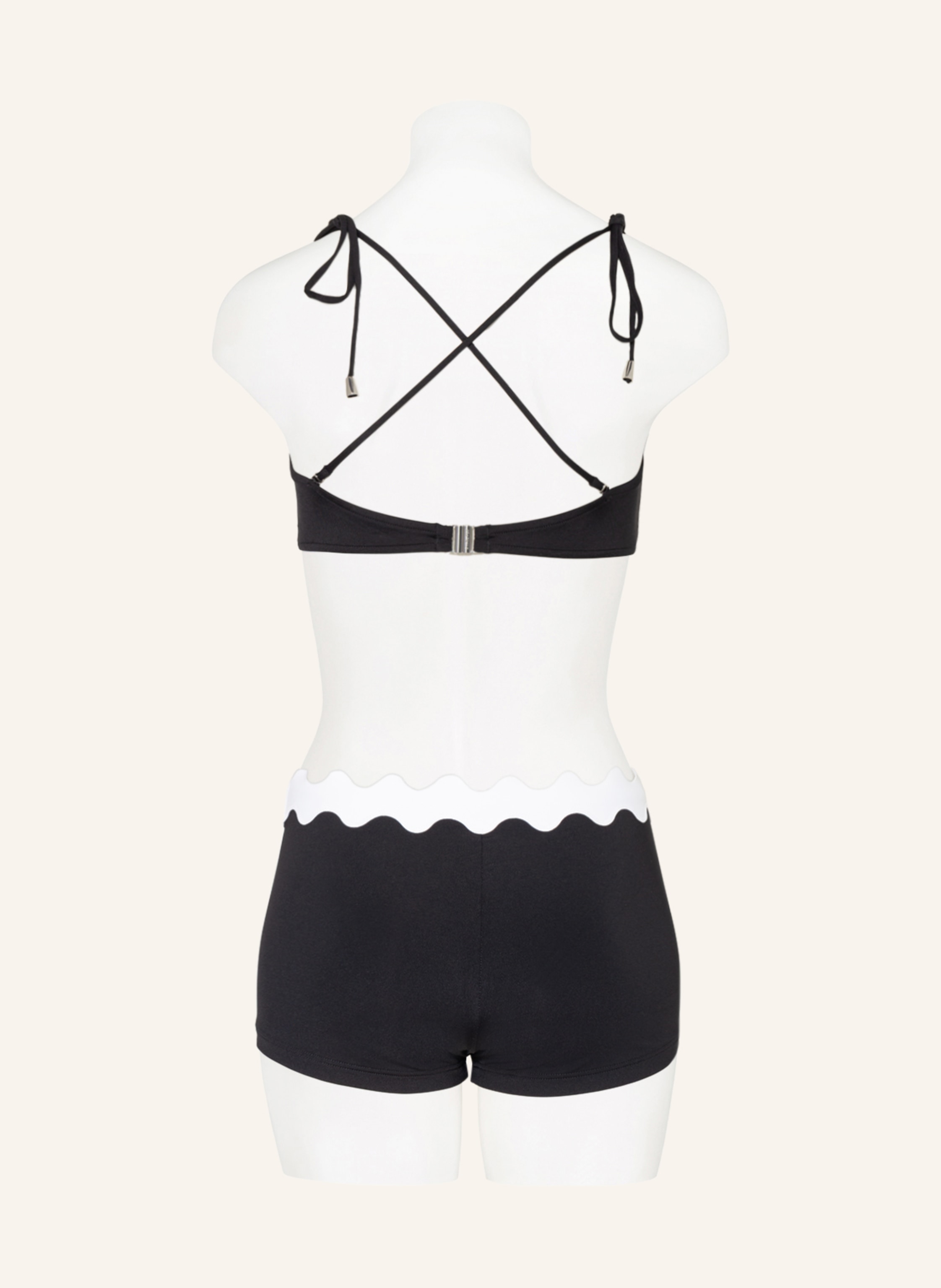 Thumbnail - Seafolly Bandeau-Bikini-Top Gia schwarz