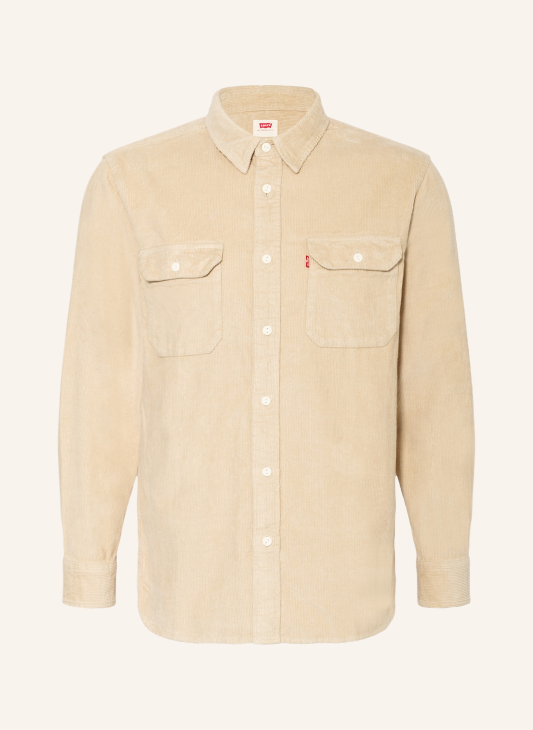 Levi's® Corduroy overshirt in cream | Breuninger