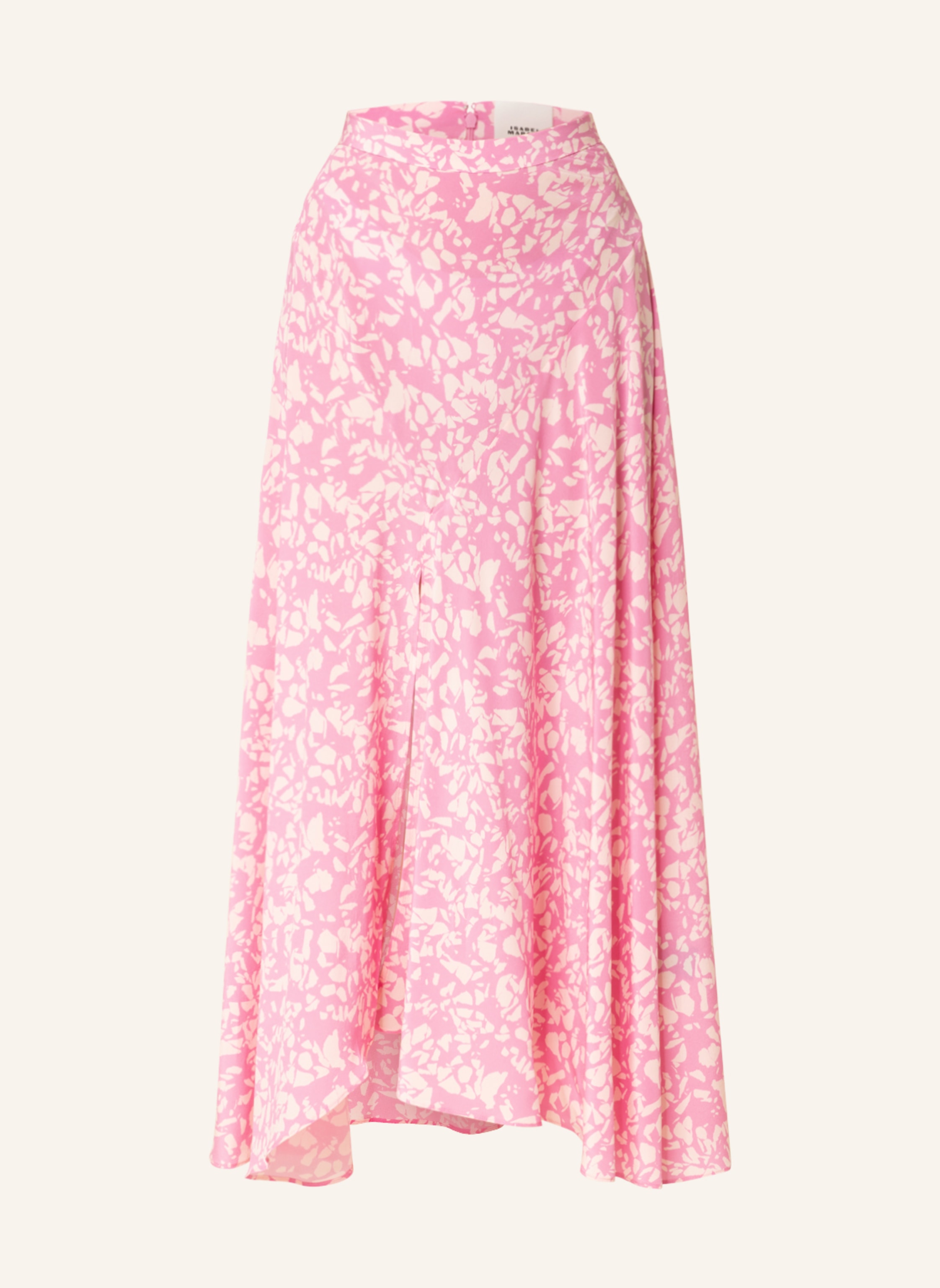 elektrode Desperat ingen forbindelse ISABEL MARANT Silk skirt SAKURA in pink/ light pink | Breuninger