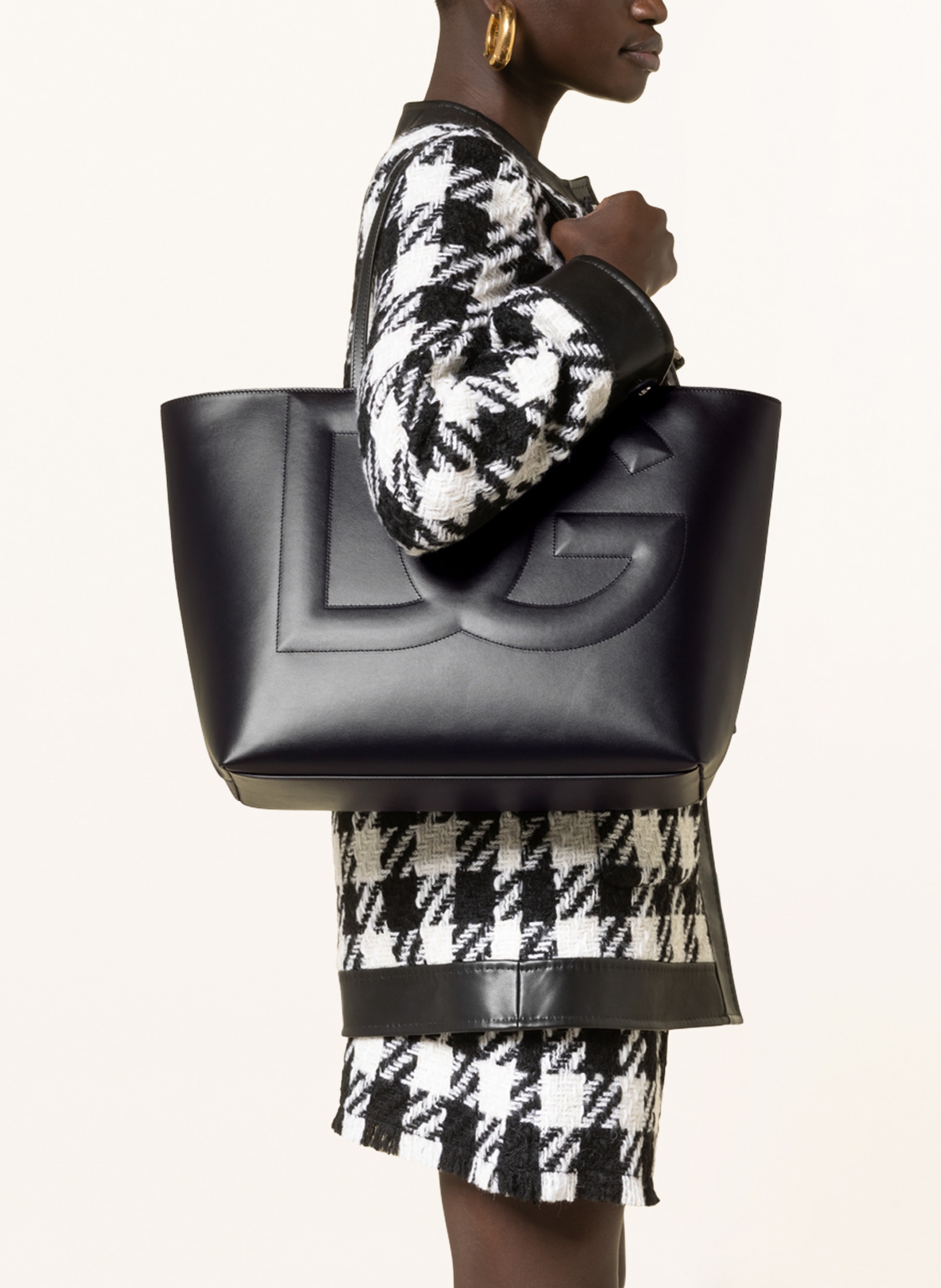 Thumbnail - Dolce & Gabbana Shopper schwarz