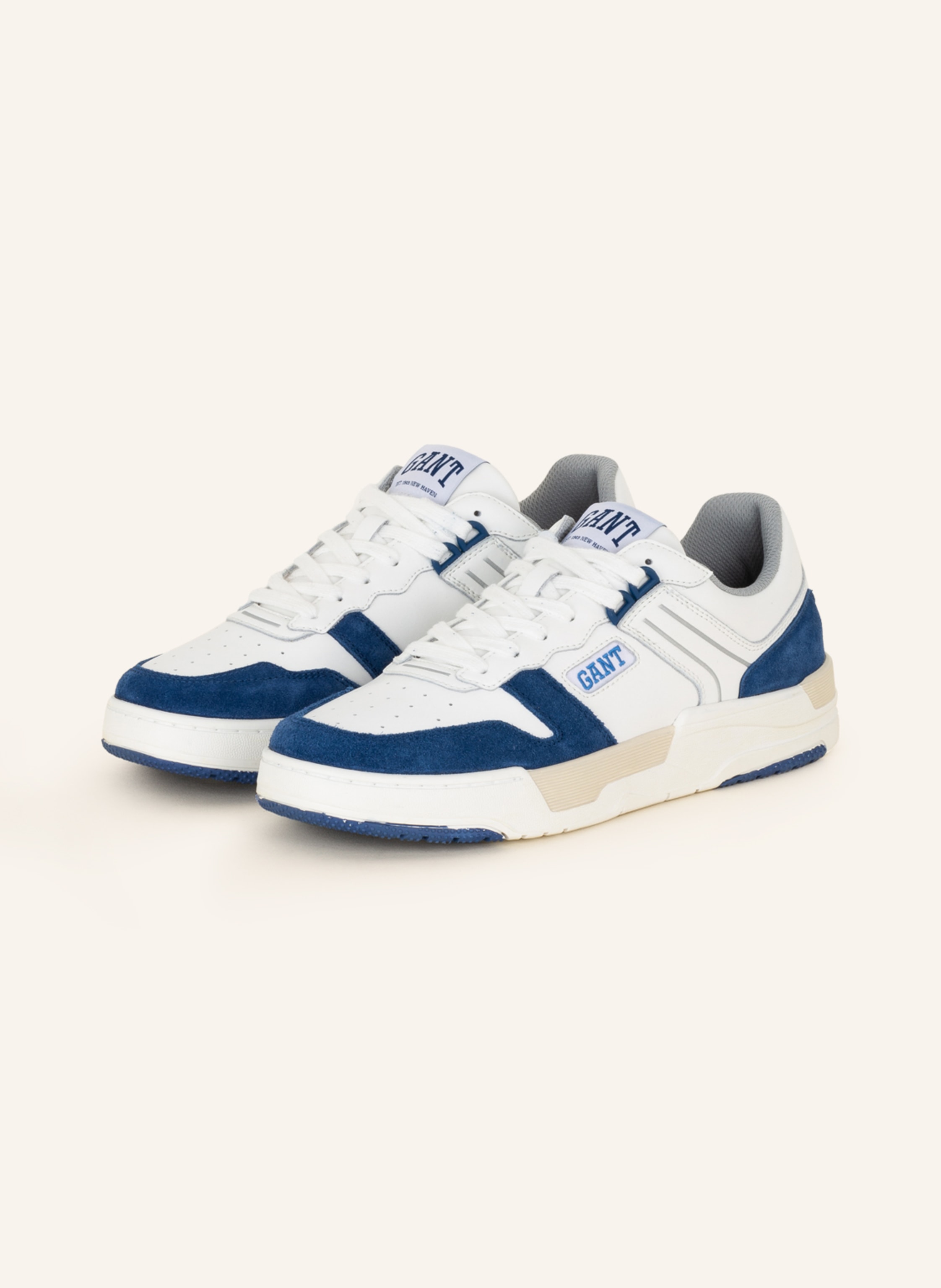 GANT Sneakers BROOKPAL in white/ dark blue | Breuninger
