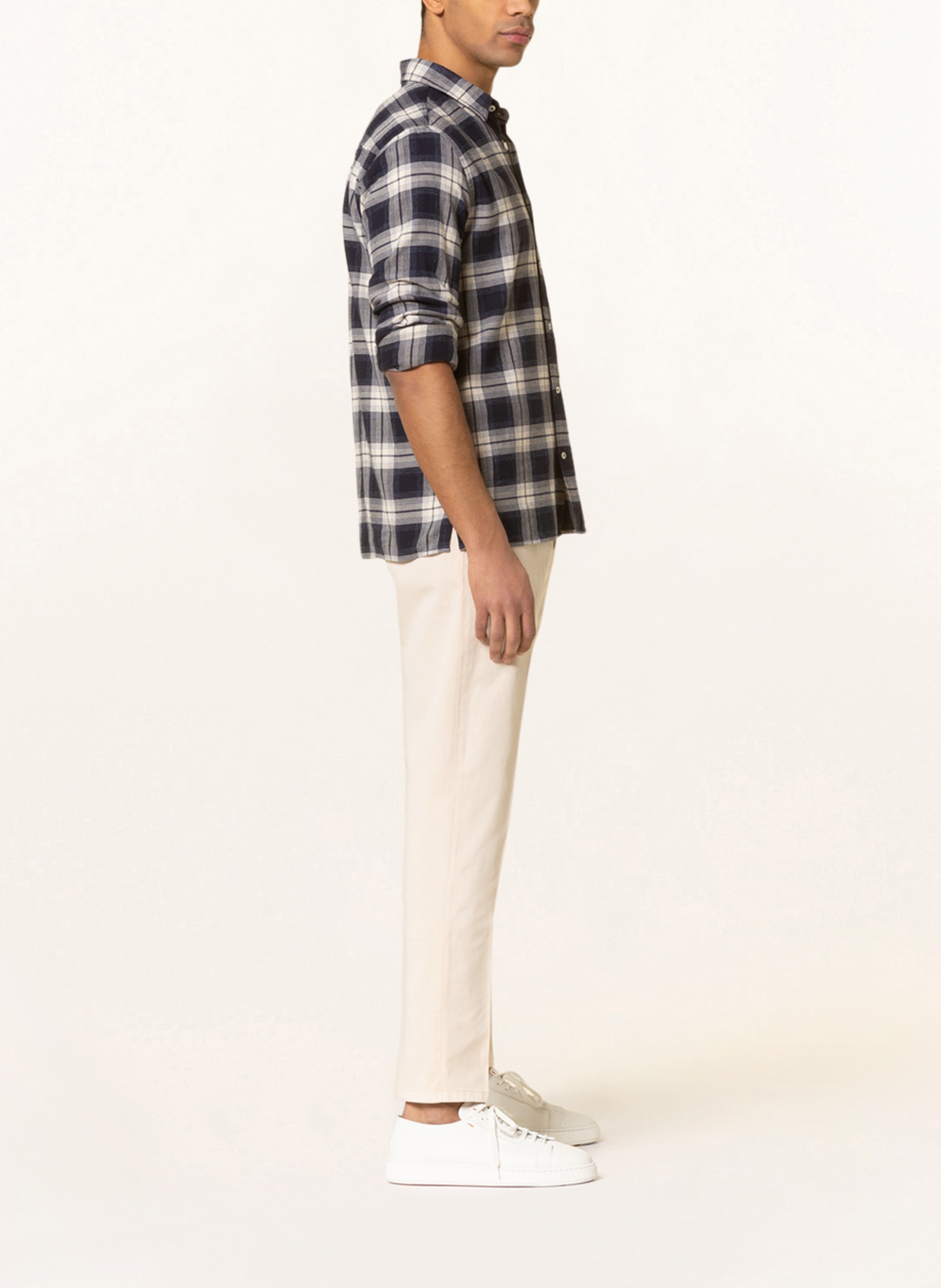 Thumbnail - Boglioli Anzughose Slim Fit beige