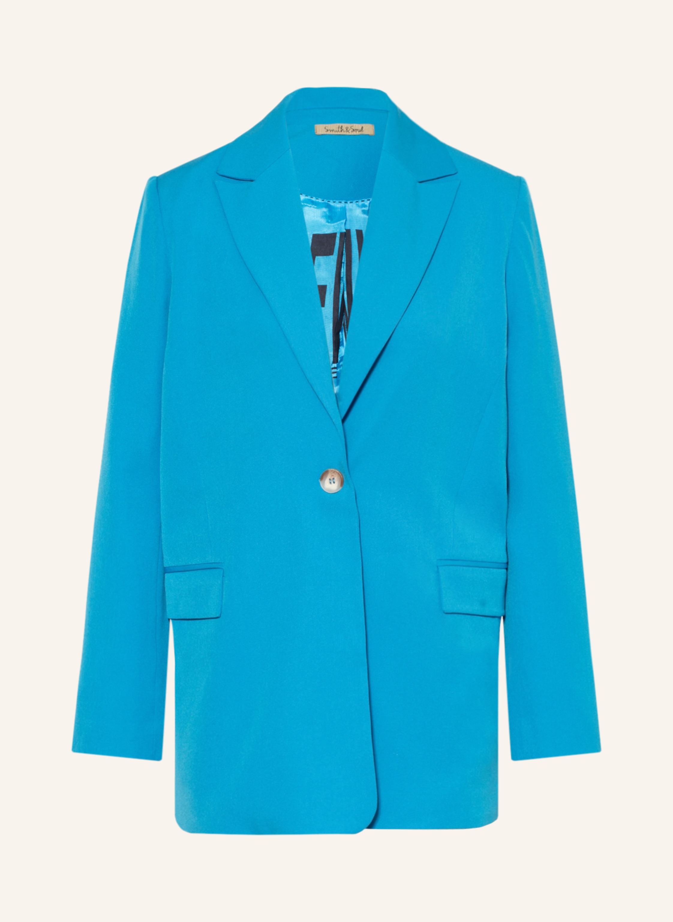 Smith & Soul Blazer in turquoise