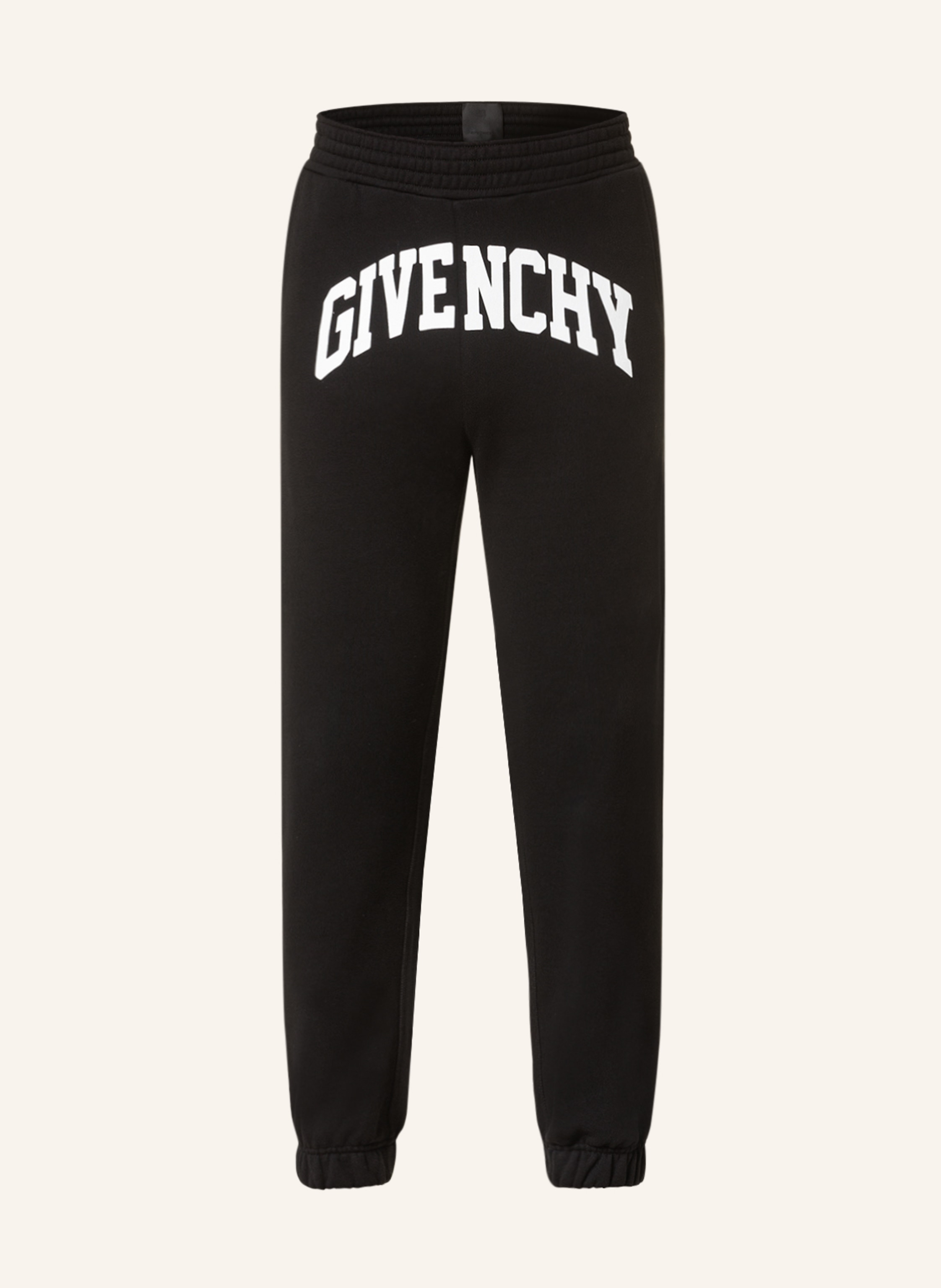 GIVENCHY Sweatpants in black/ white
