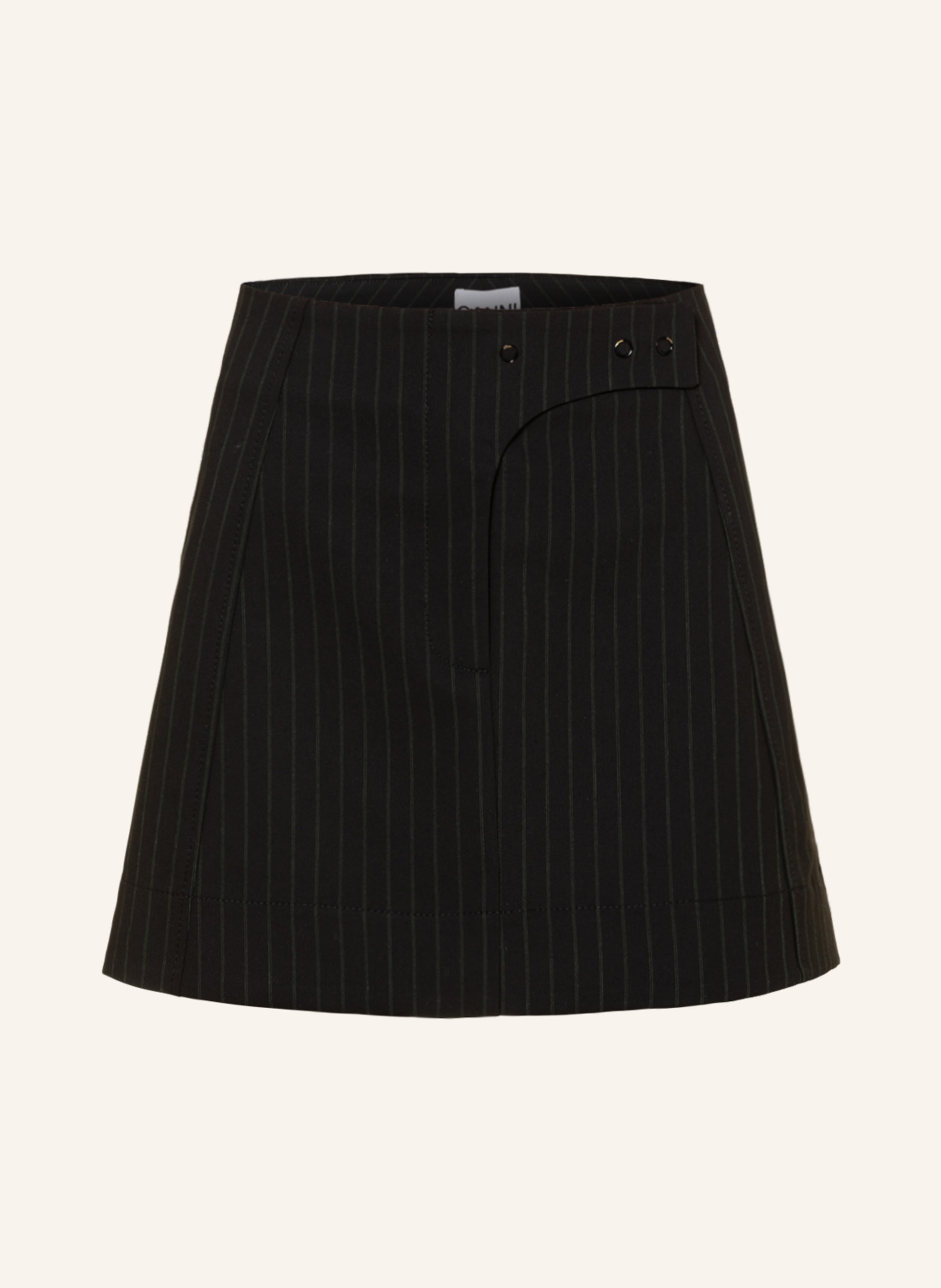 GANNI Skirt in 099 black