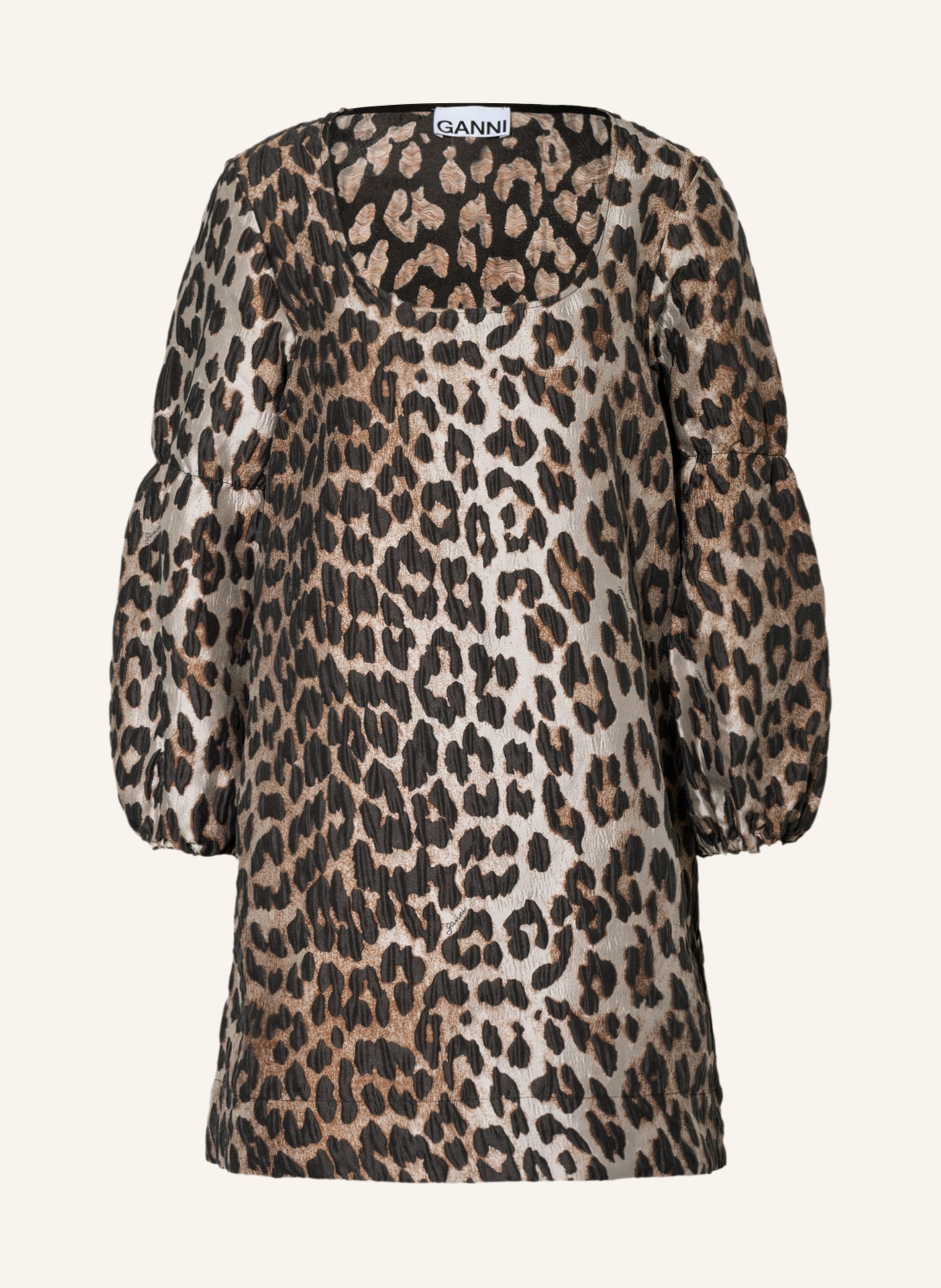Ganni leopard online sweater