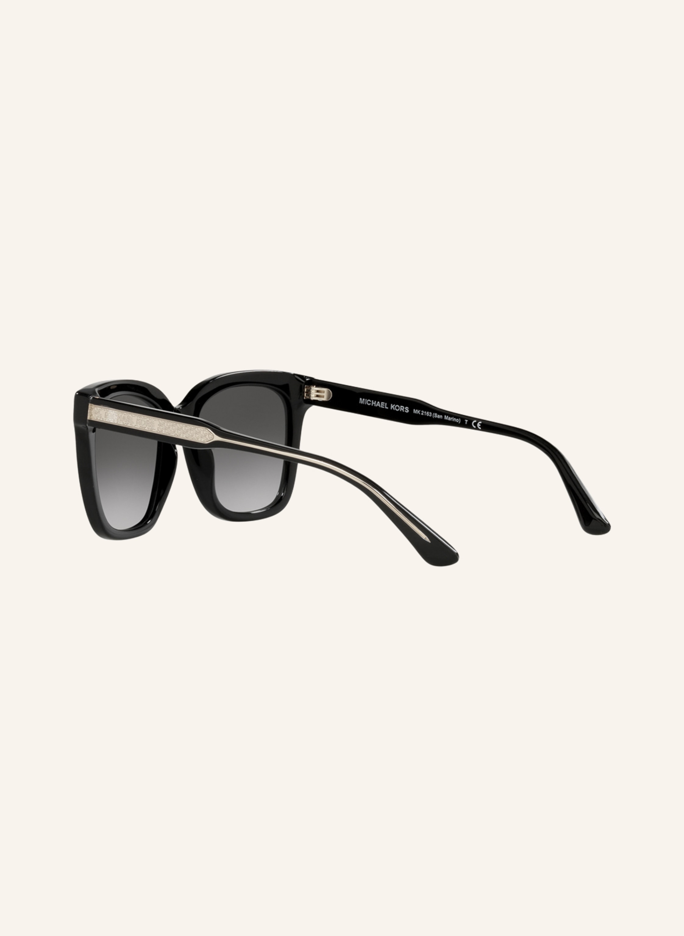 Thumbnail - Michael Kors Sonnenbrille mk2163 San Marino schwarz