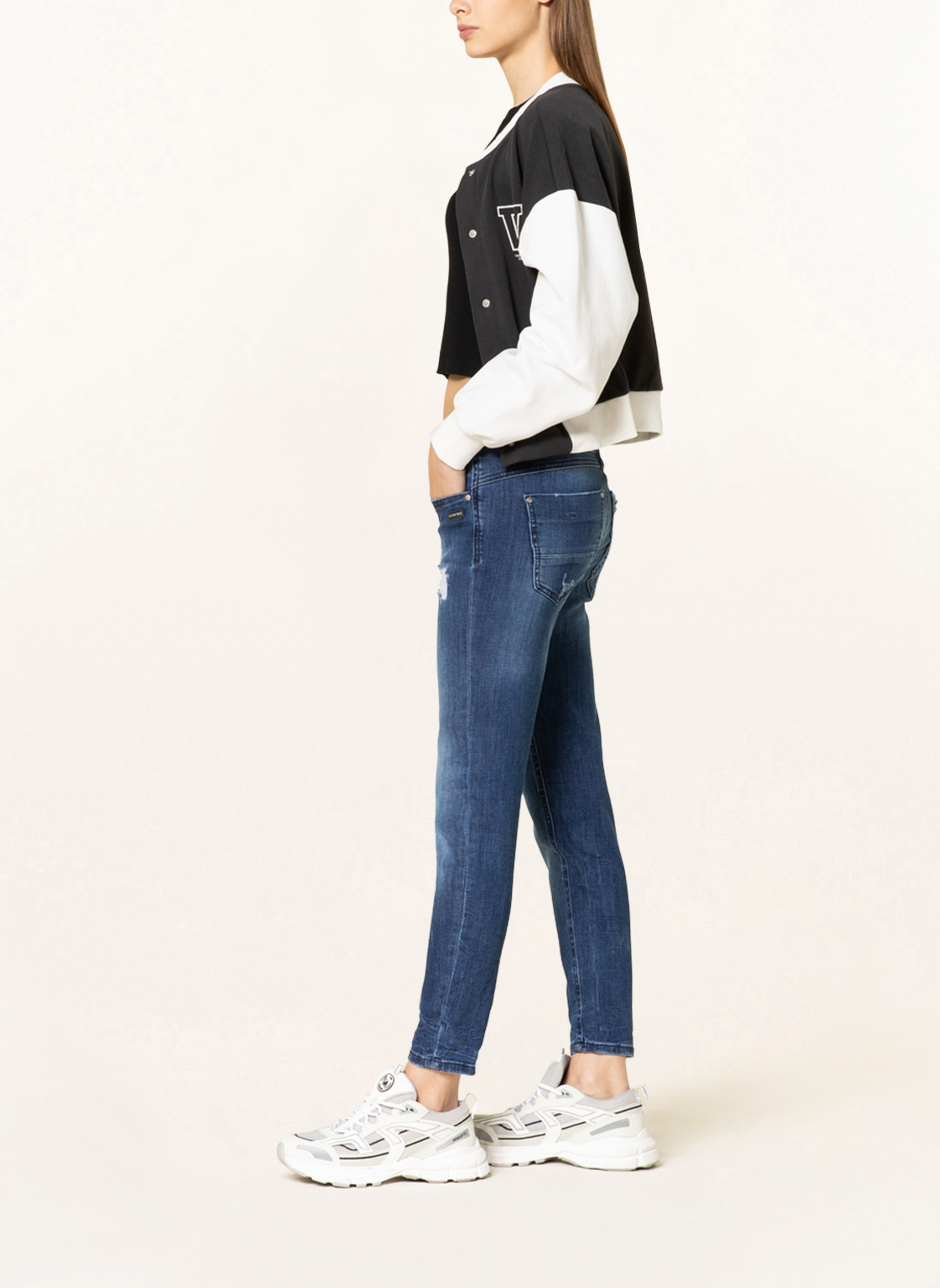 Thumbnail - Gang 7/8-Jeans 94amelie Cropped blau