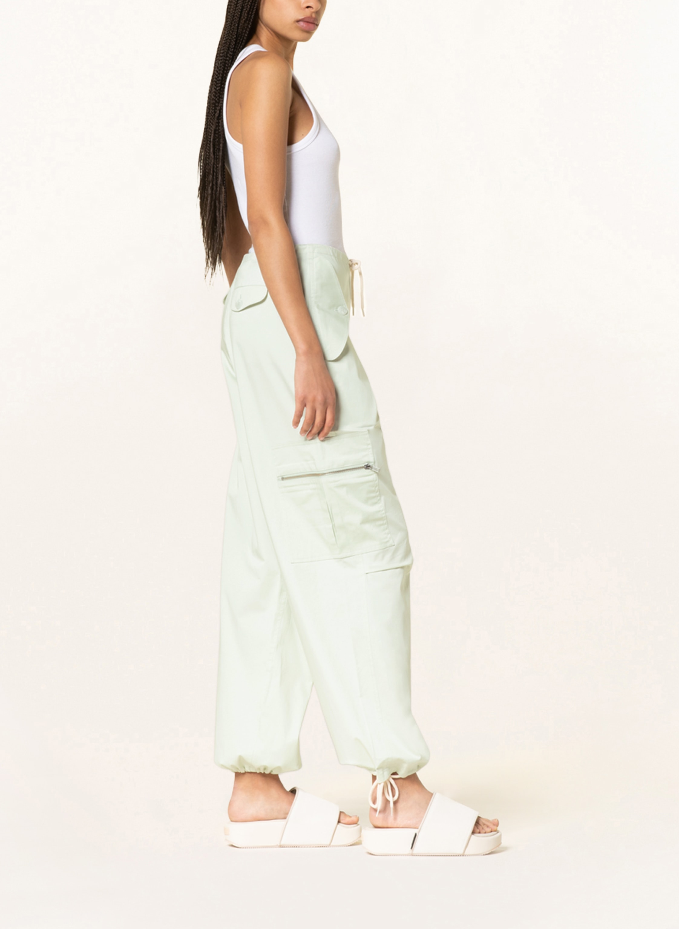 Thumbnail - Samsøe  Samsøe Cargohose Chi gruen