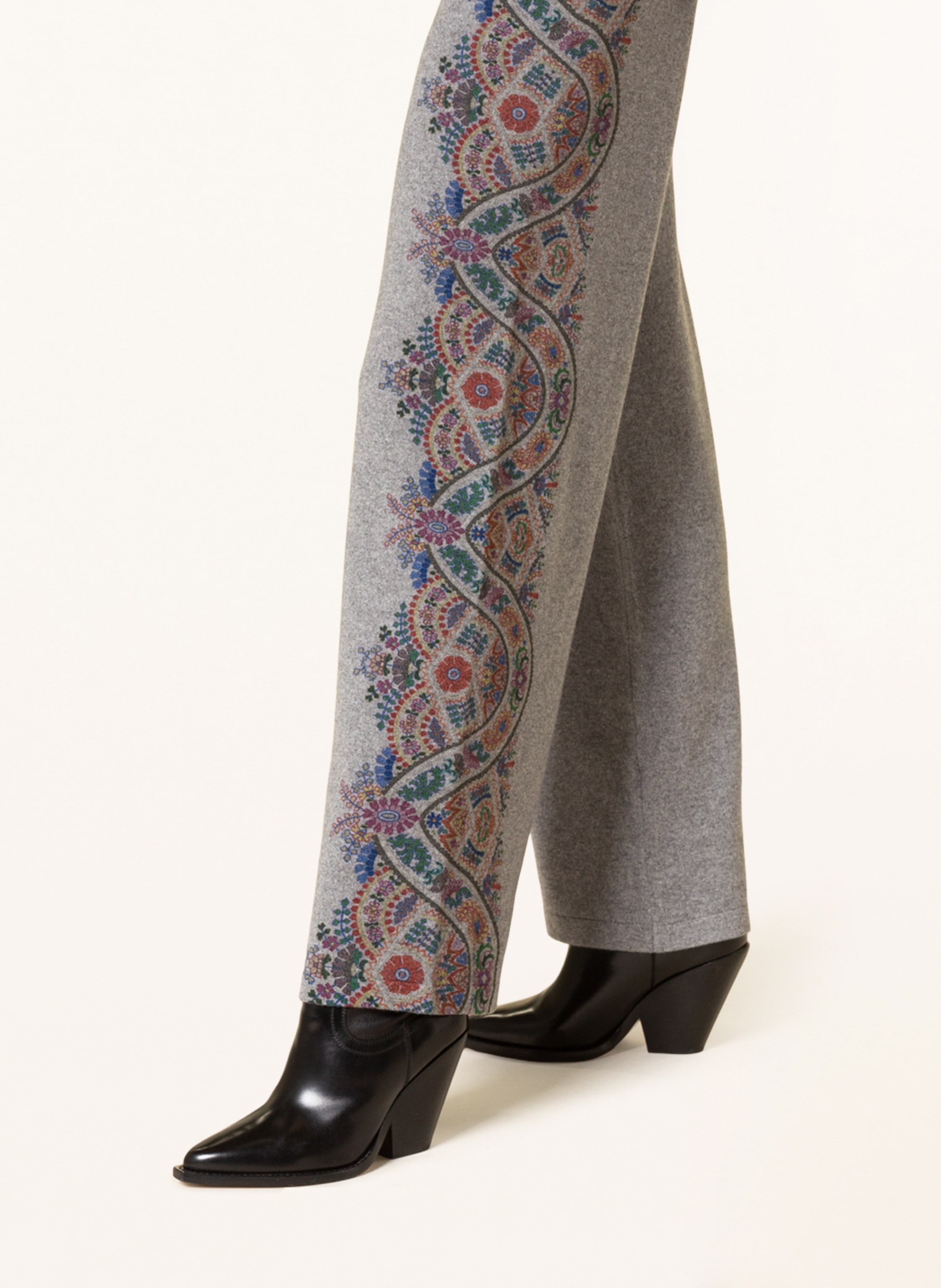 Thumbnail - Etro Strickhose grau