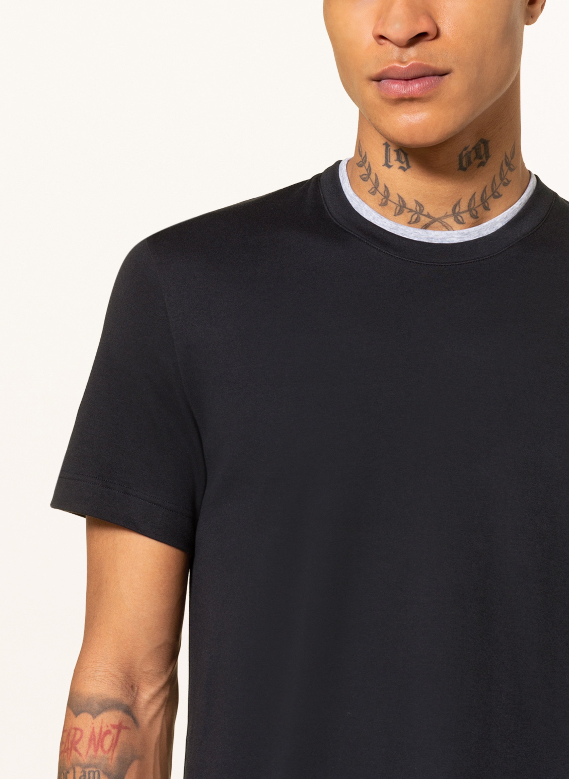 Thumbnail - Mey Lounge-Shirt Serie n8tex 2.0 blau