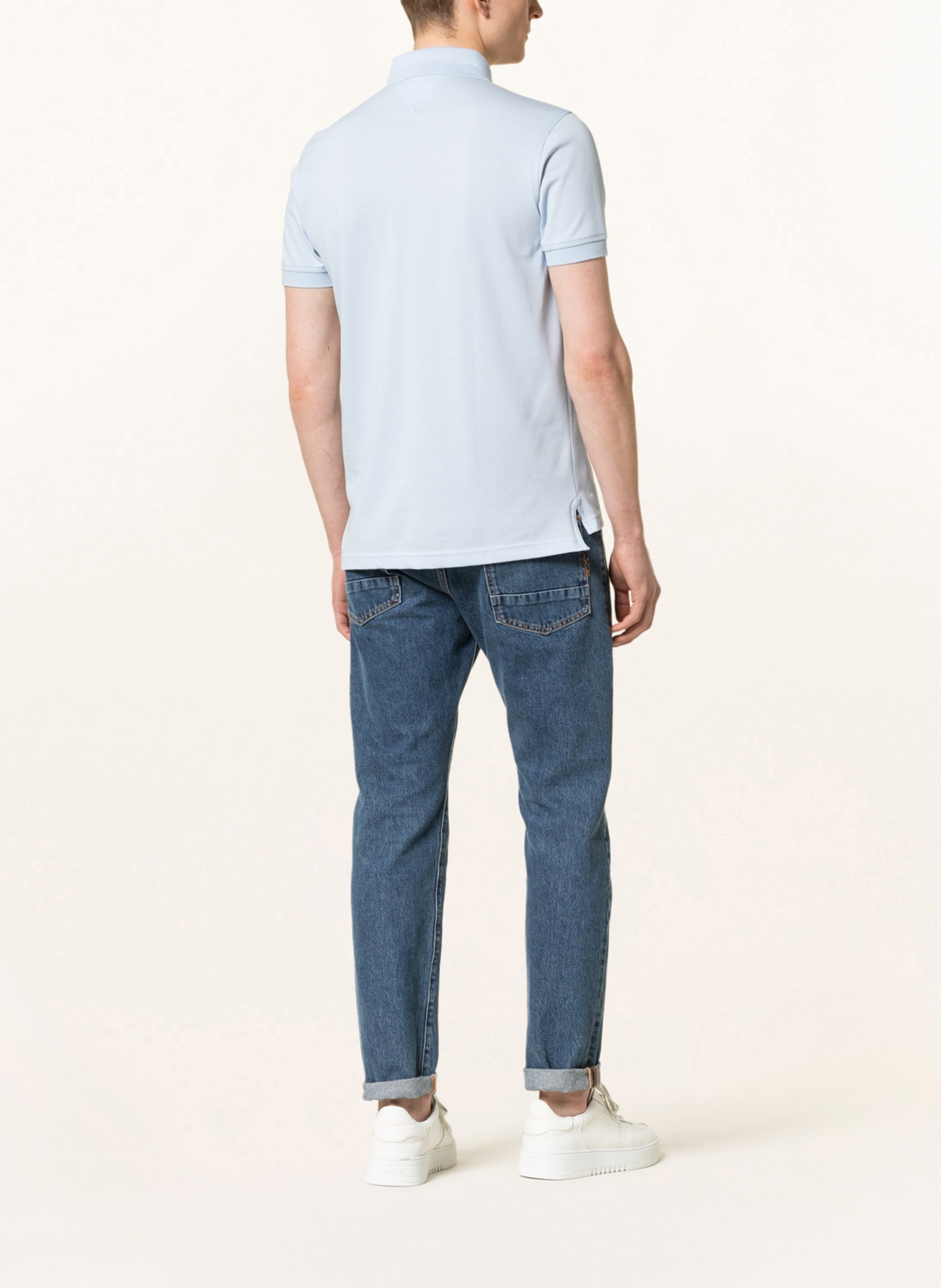 Thumbnail - Tommy Hilfiger Piqué-Poloshirt Regular Fit blau