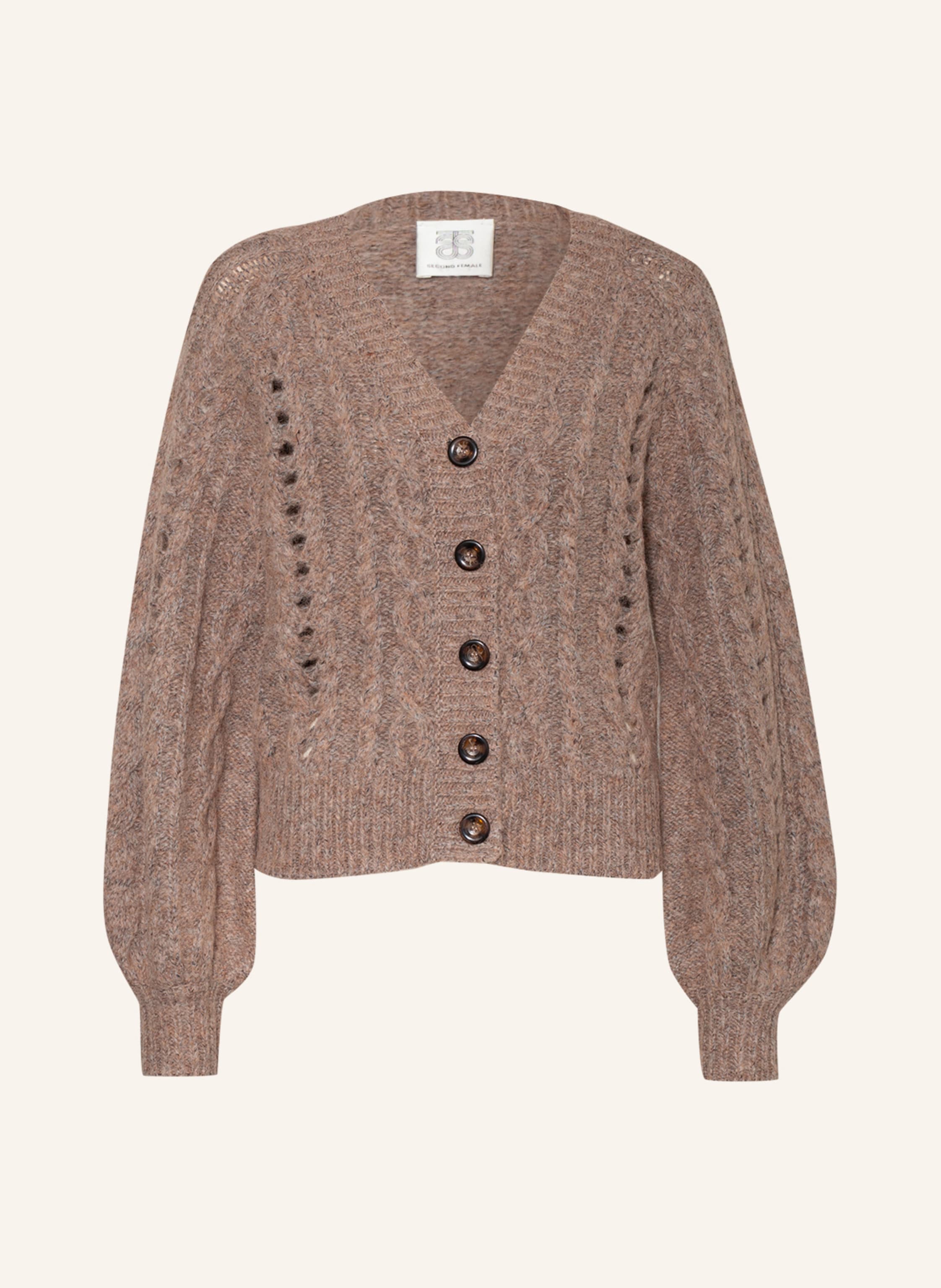 SECOND FEMALE Cardigan MYAH with alpaca 