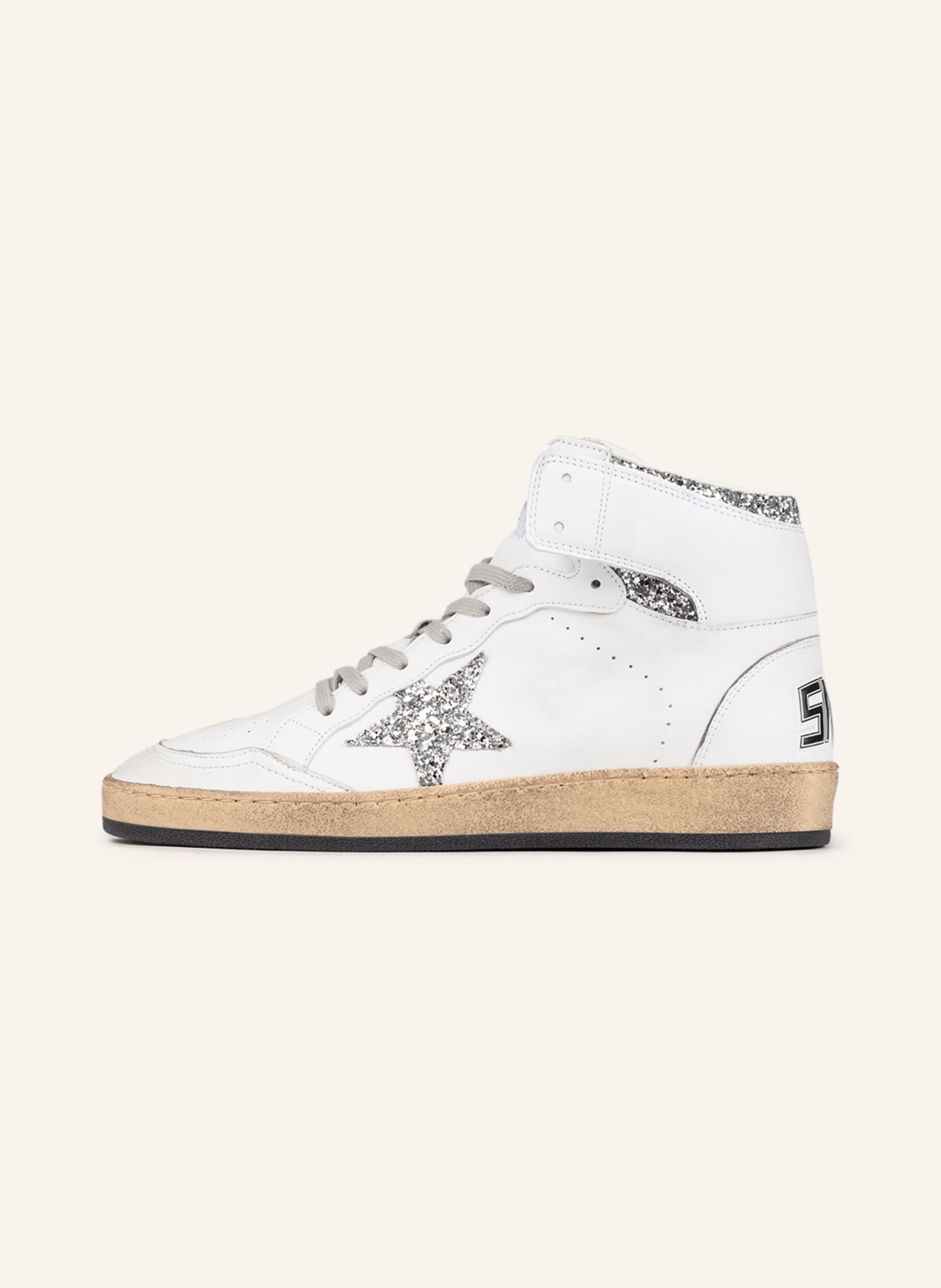 Thumbnail - Golden Goose Hightop-Sneaker Sky Star weiss