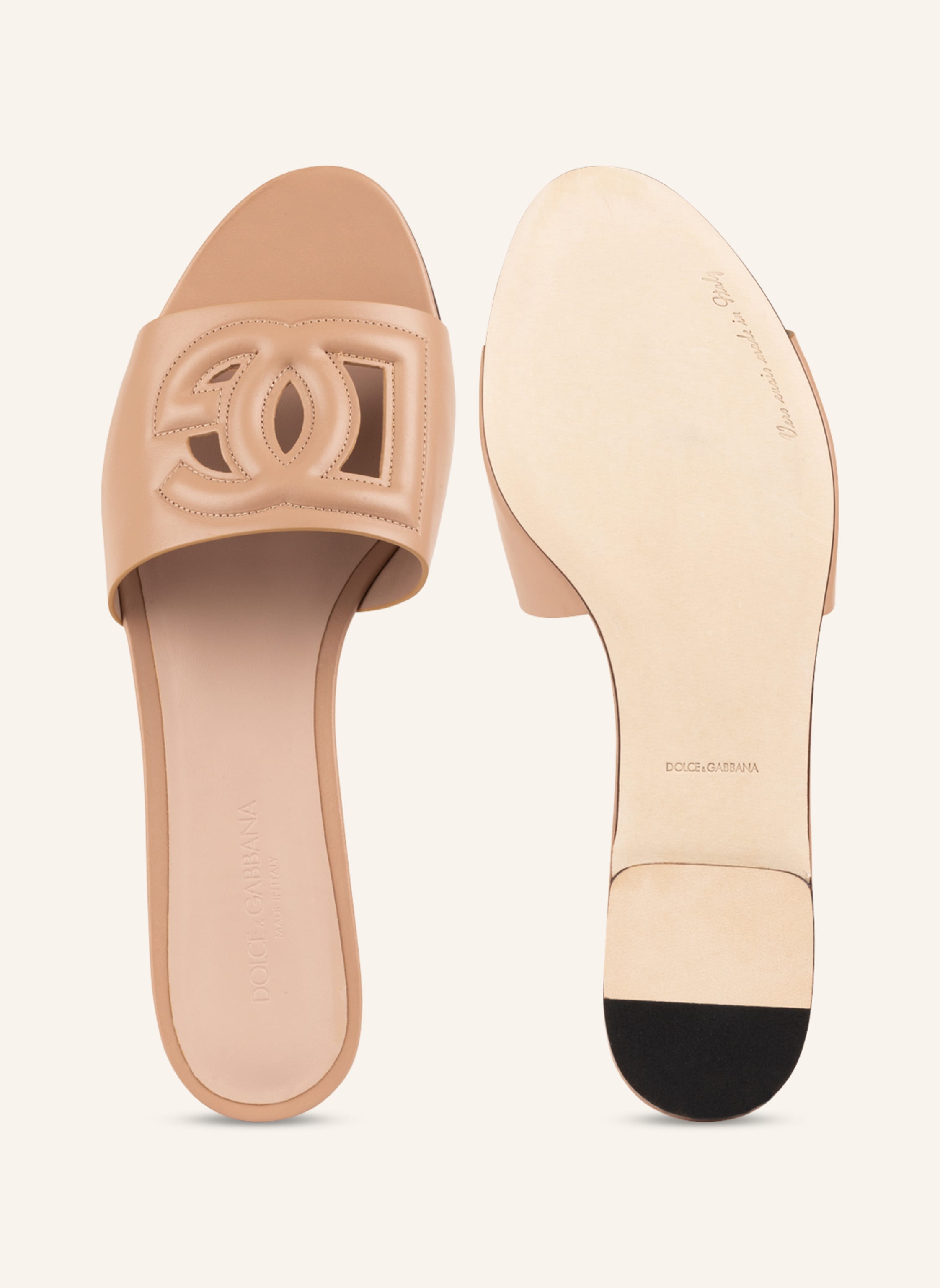 Thumbnail - Dolce & Gabbana Pantoletten rosa