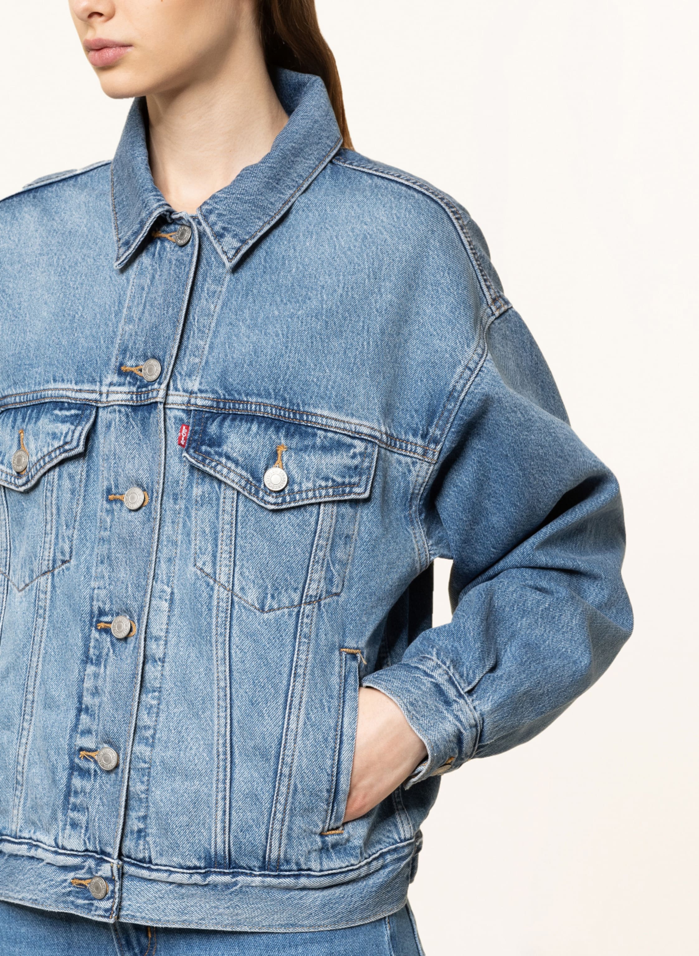 Thumbnail - Levi's® Jeansjacke 90s Trucker blau