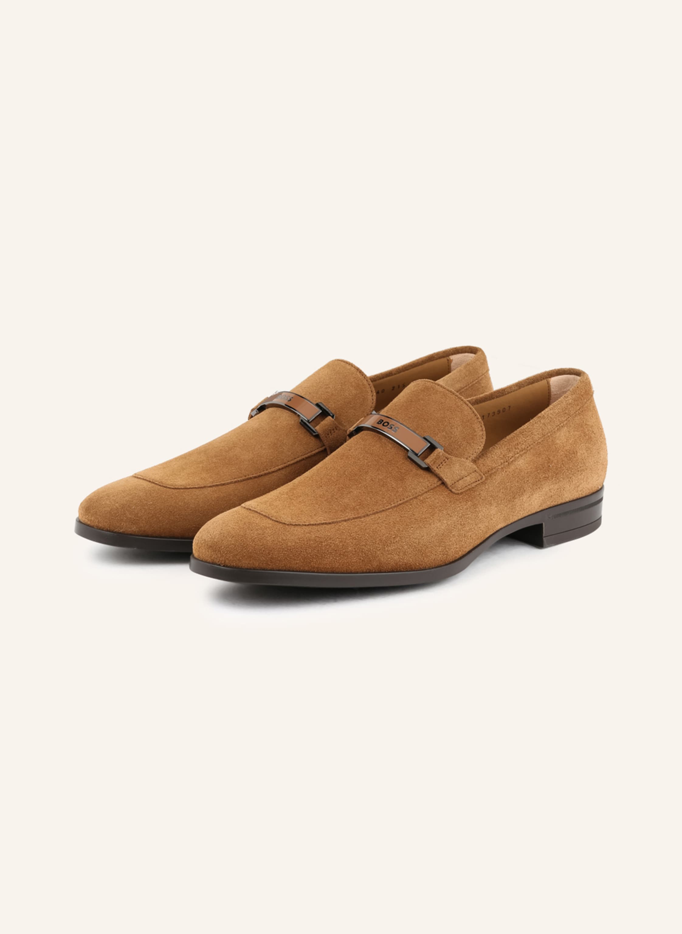 BOSS Loafer KENSINGTON in hellbraun 