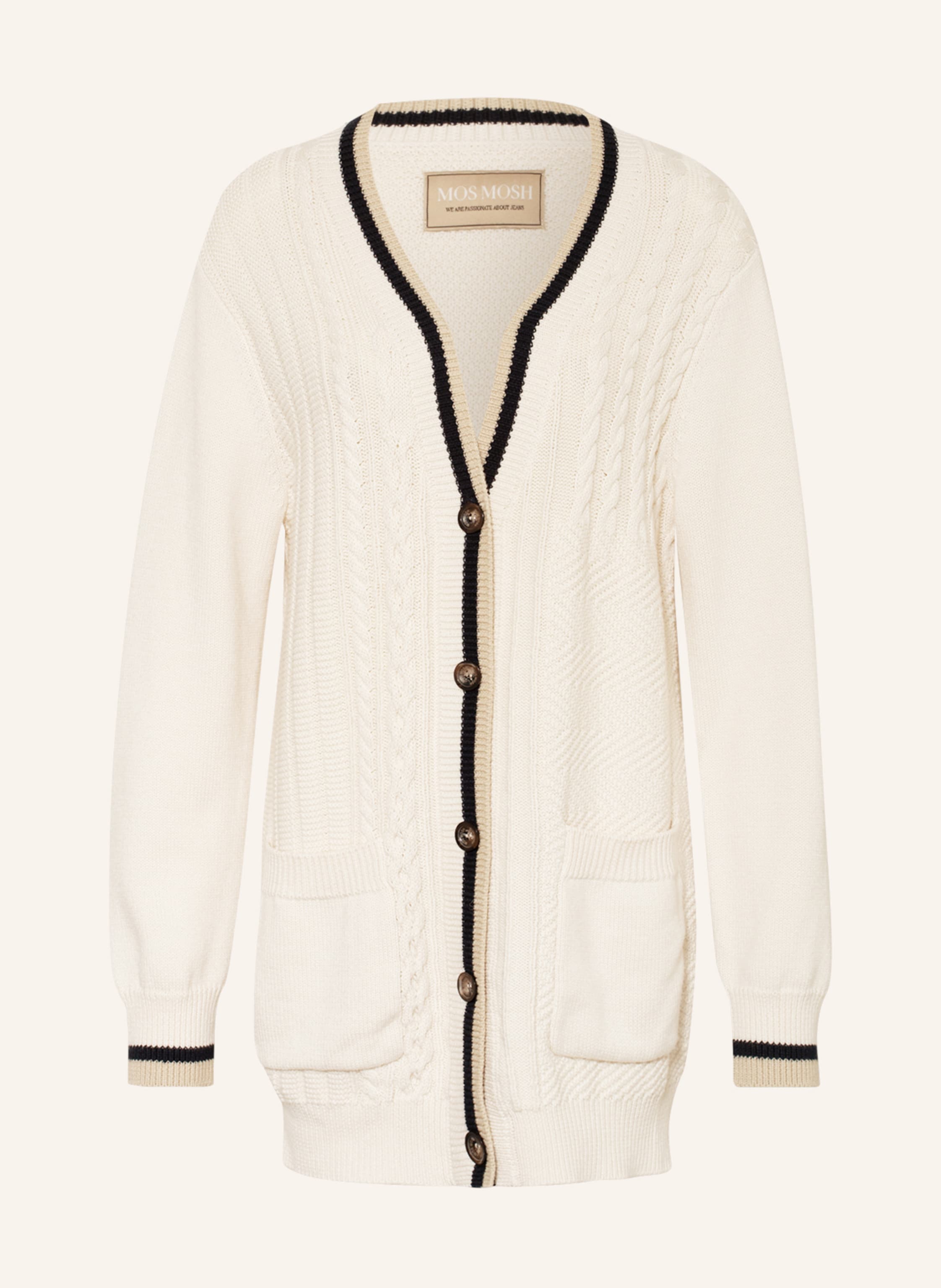 MOS MOSH Cardigan WRENLEY in cream 