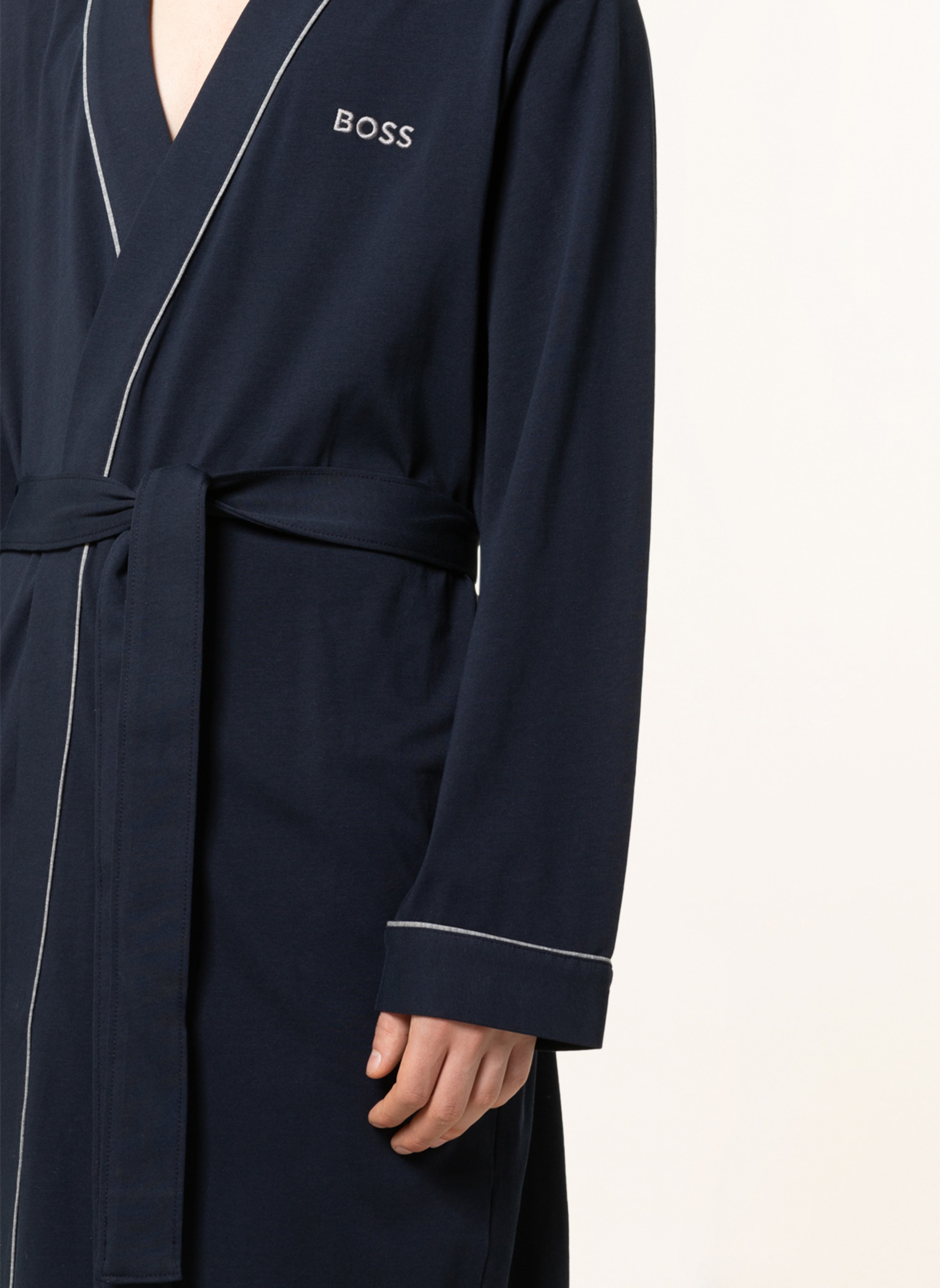 Thumbnail - Boss Herren-Bademantel blau