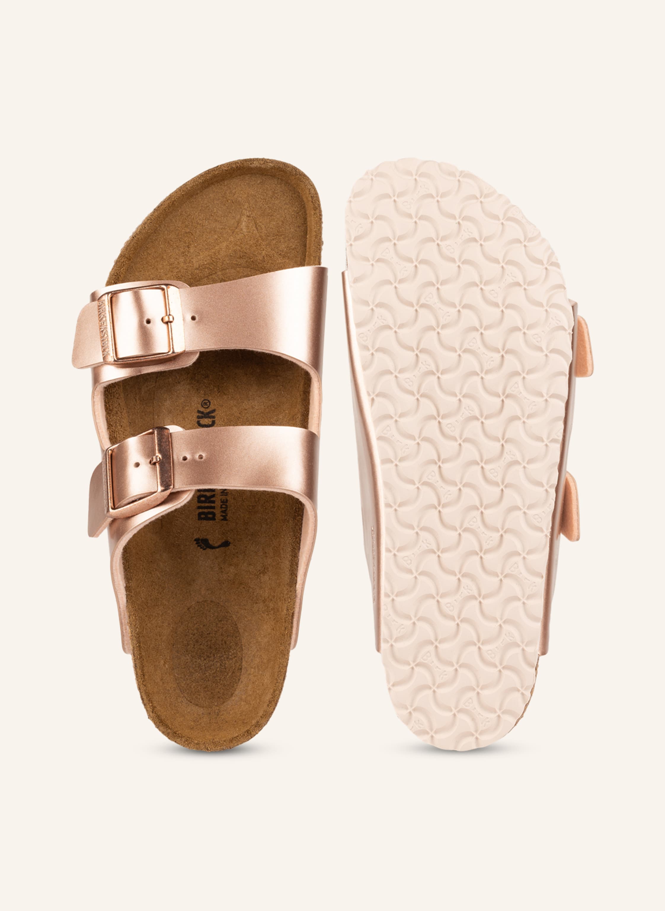 Thumbnail - Birkenstock Pantoletten Arizona rosegold