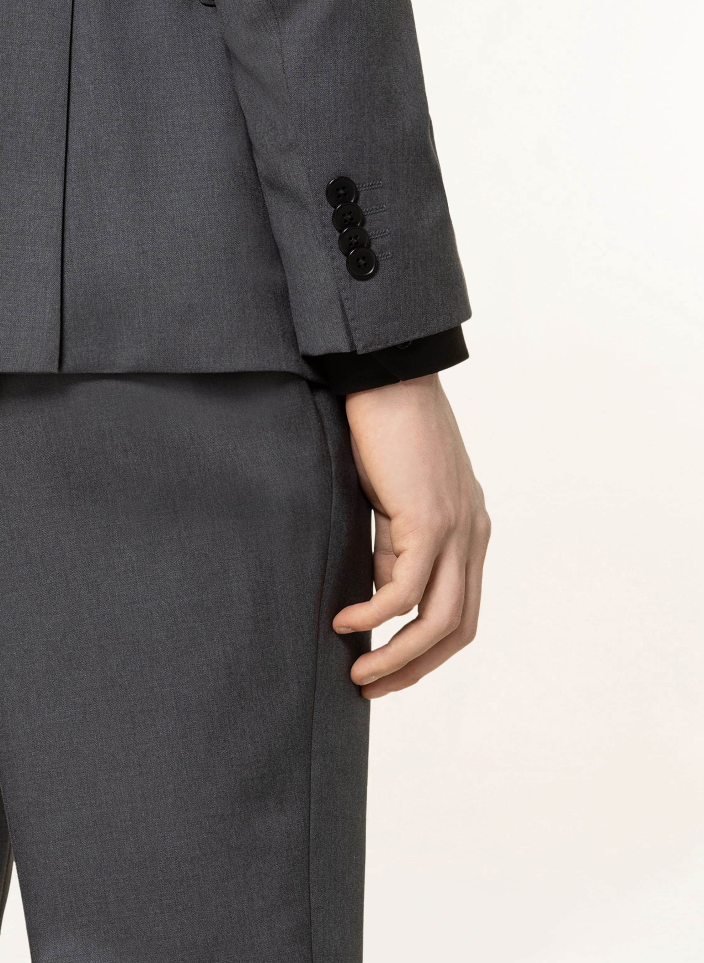 Thumbnail - Boss Anzugsakko Huge Slim Fit grau