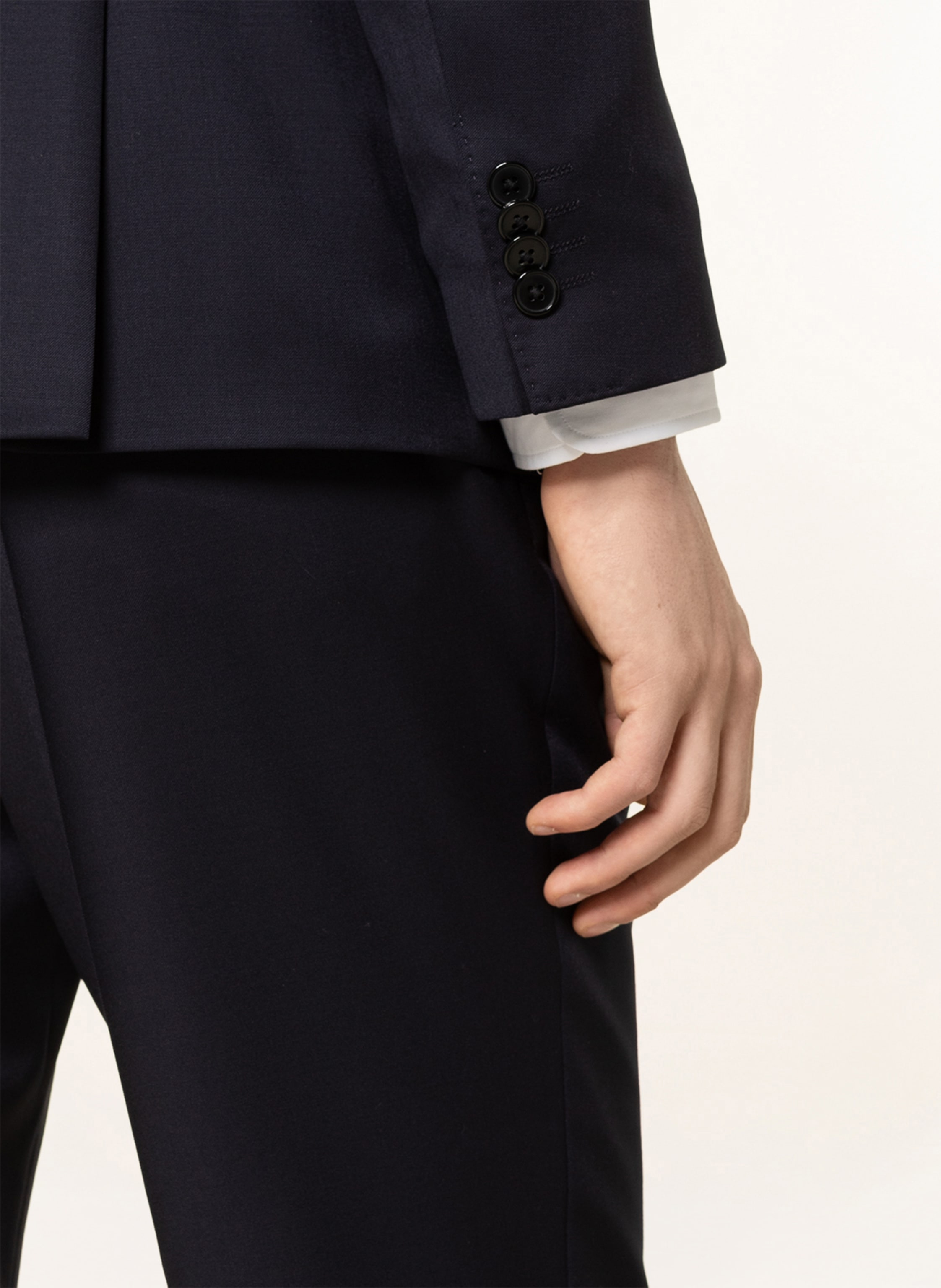 Thumbnail - Boss Anzugsakko Huge Slim Fit blau