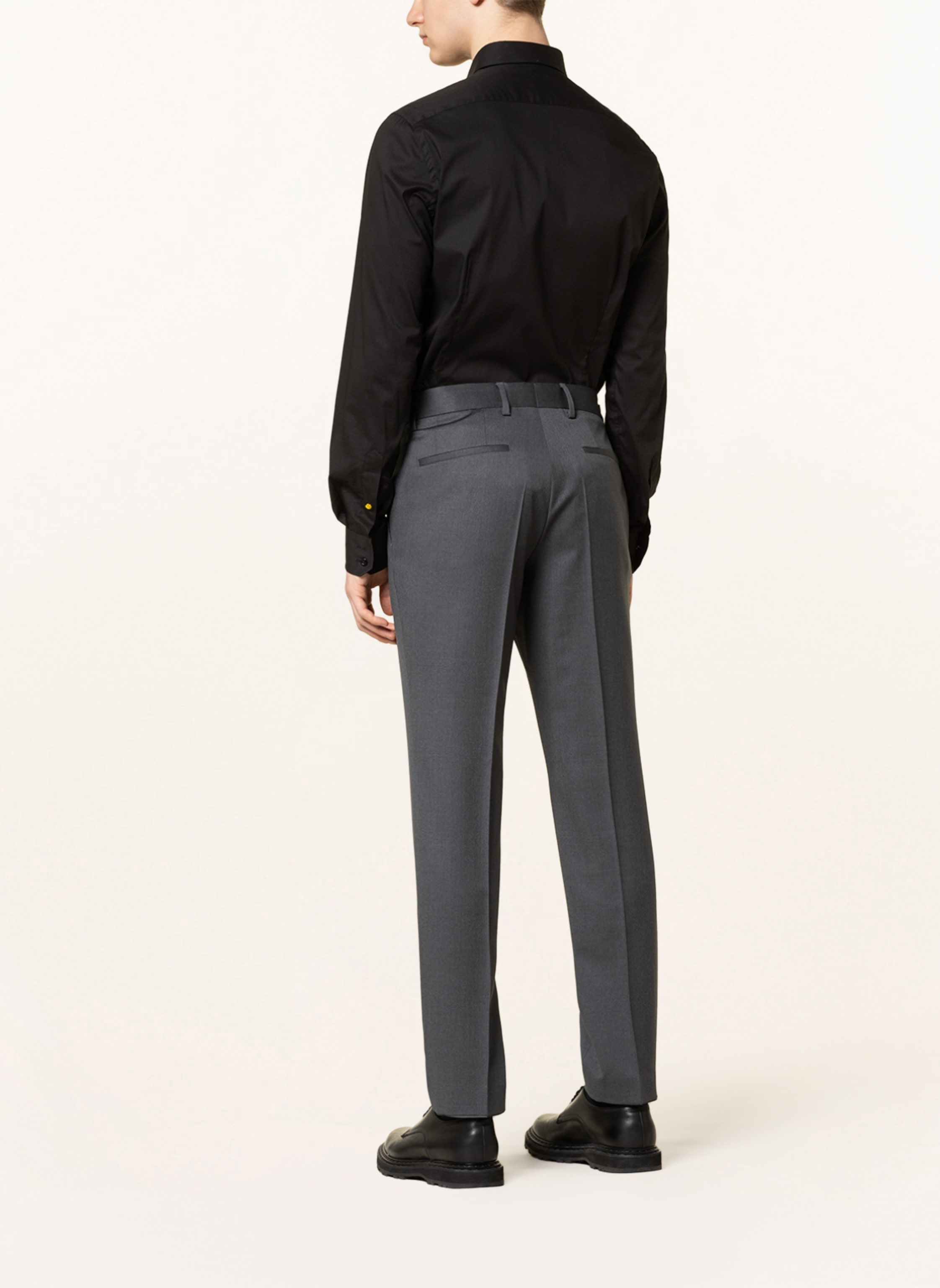 Thumbnail - Boss Anzughose Genius Slim Fit grau