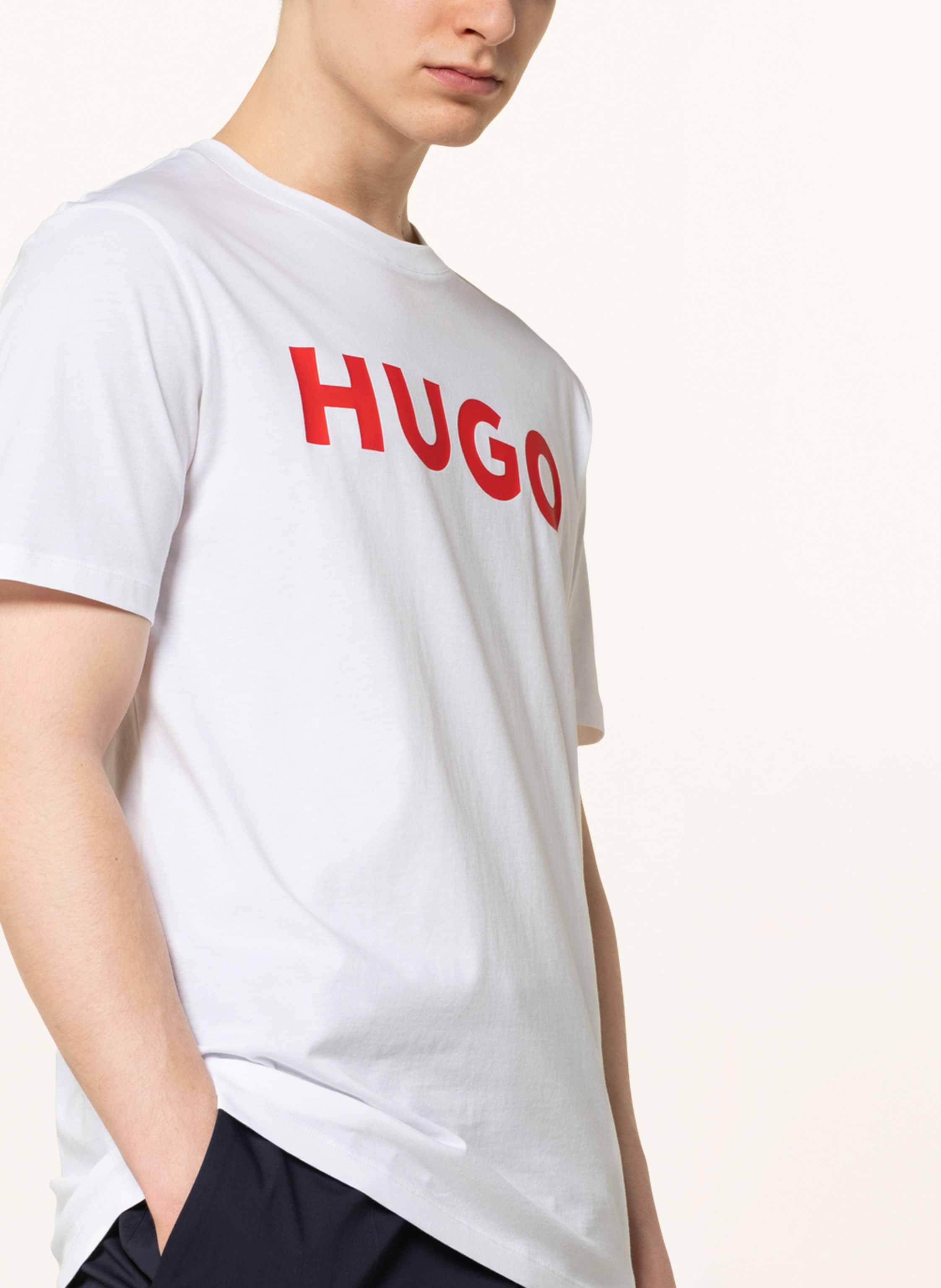 Thumbnail - Hugo T-Shirt Dulivio weiss