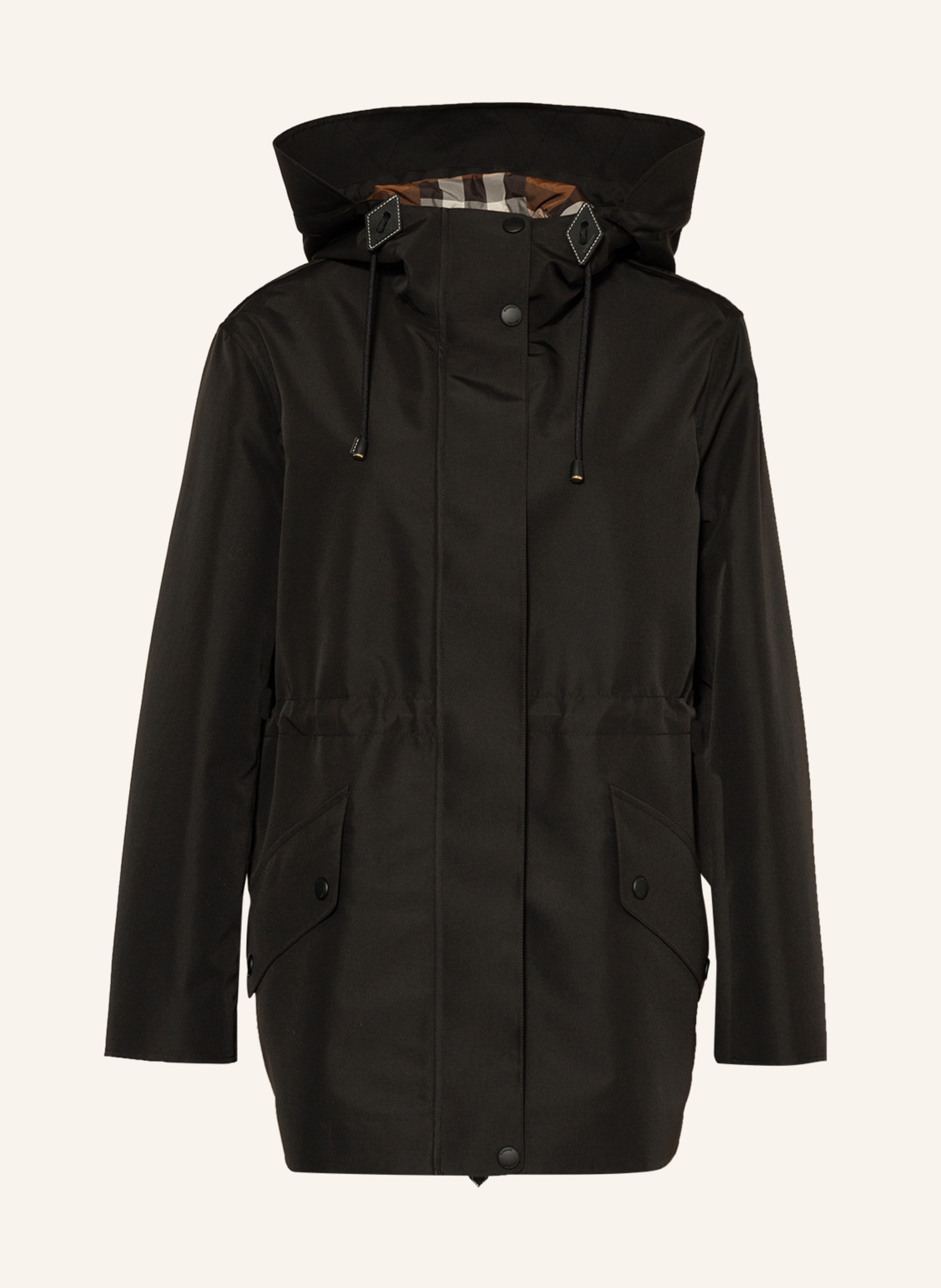 BURBERRY Rain jacket BINHAM in black | Breuninger