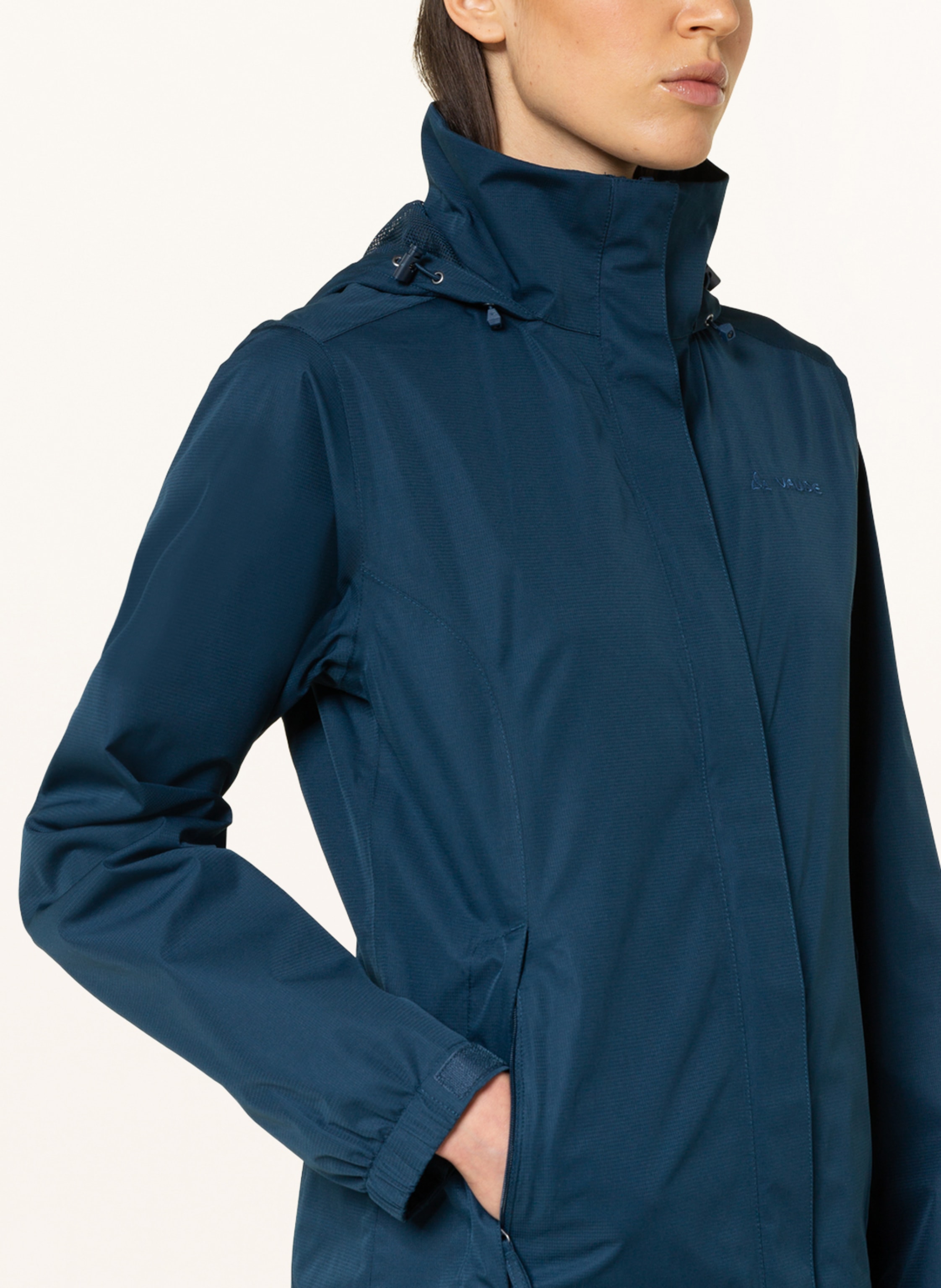 Vaude Regenjacke Escape Light blau – Bild 2