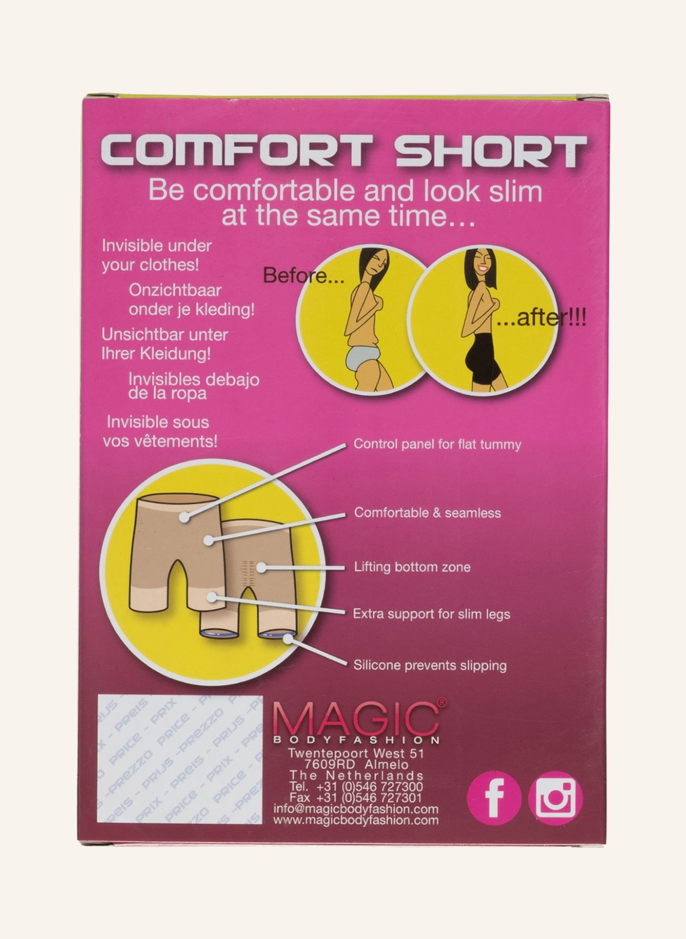 Thumbnail - Magic Bodyfashion Shape-Shorts Comfort beige