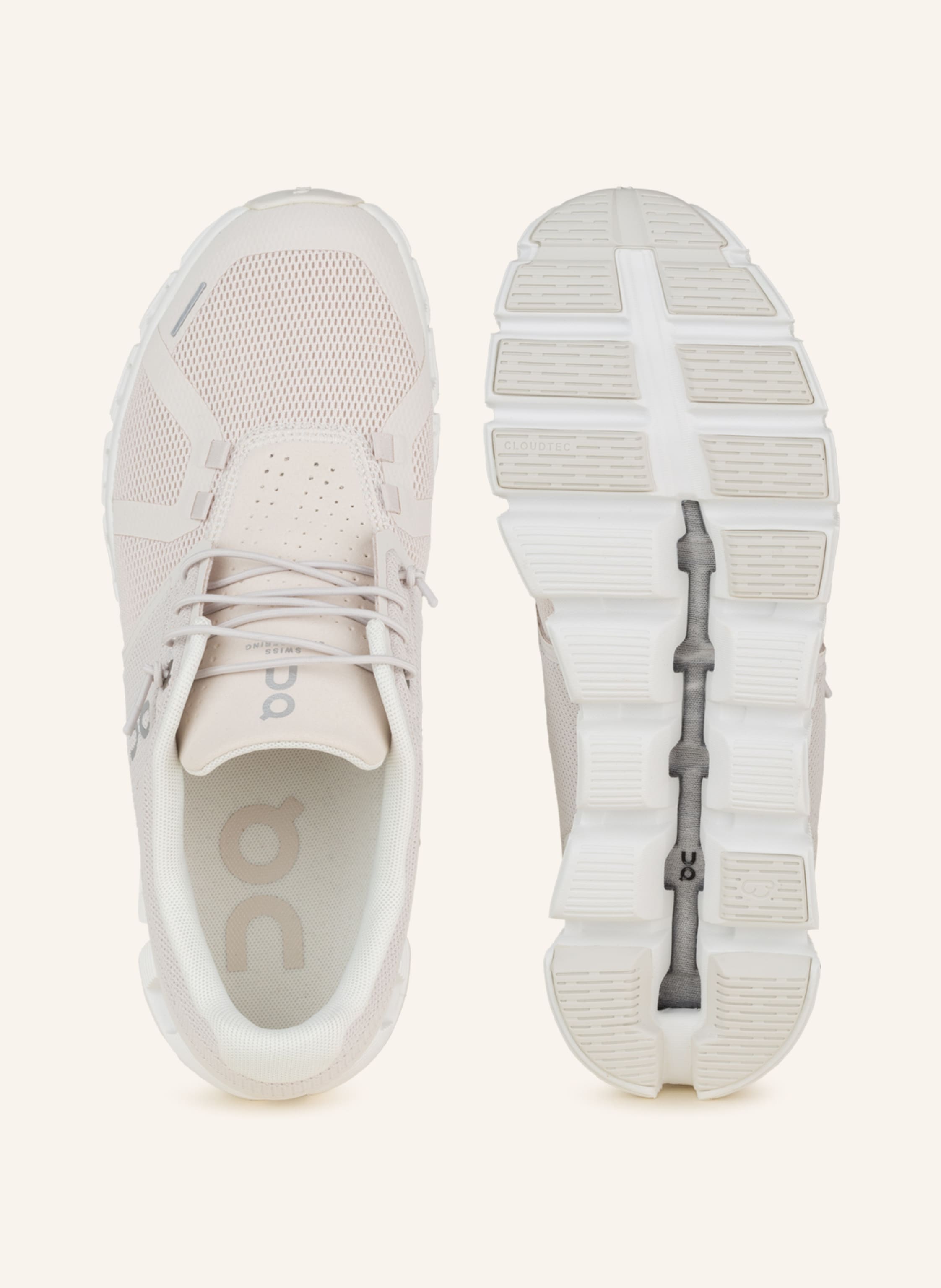 On Sneaker Cloud 5 beige – Bild 2