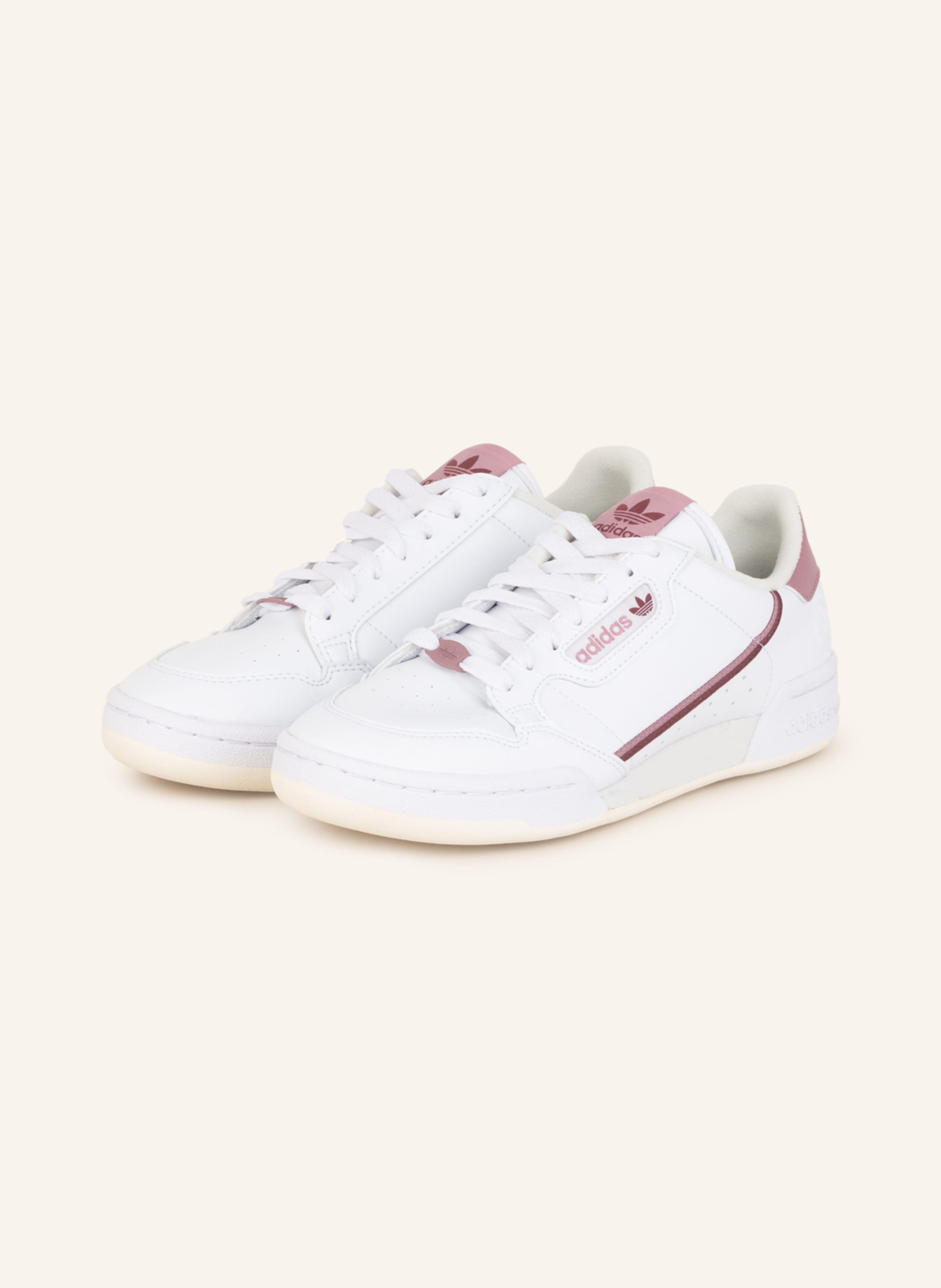 excitation live kitchen adidas Originals Sneakers CONTINENTAL 80 VEGAN in white/ dusky pink - Buy  Online! | Breuninger